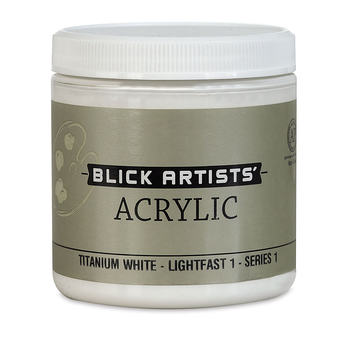 Blick Artists' Acrylic - Titanium White, 8 oz jar
