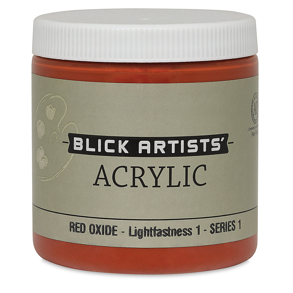Blick Artists' Acrylic - Red Oxide, 8 oz jar