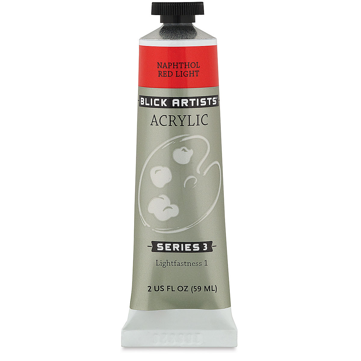 Blick Artists' Acrylic - Naphthol Red Light, 2 oz tube