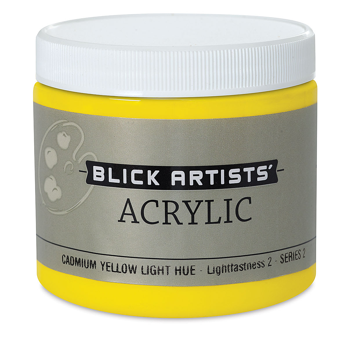 Blick Artists' Acrylic - Cadmium Yellow Light Hue, 16 oz jar