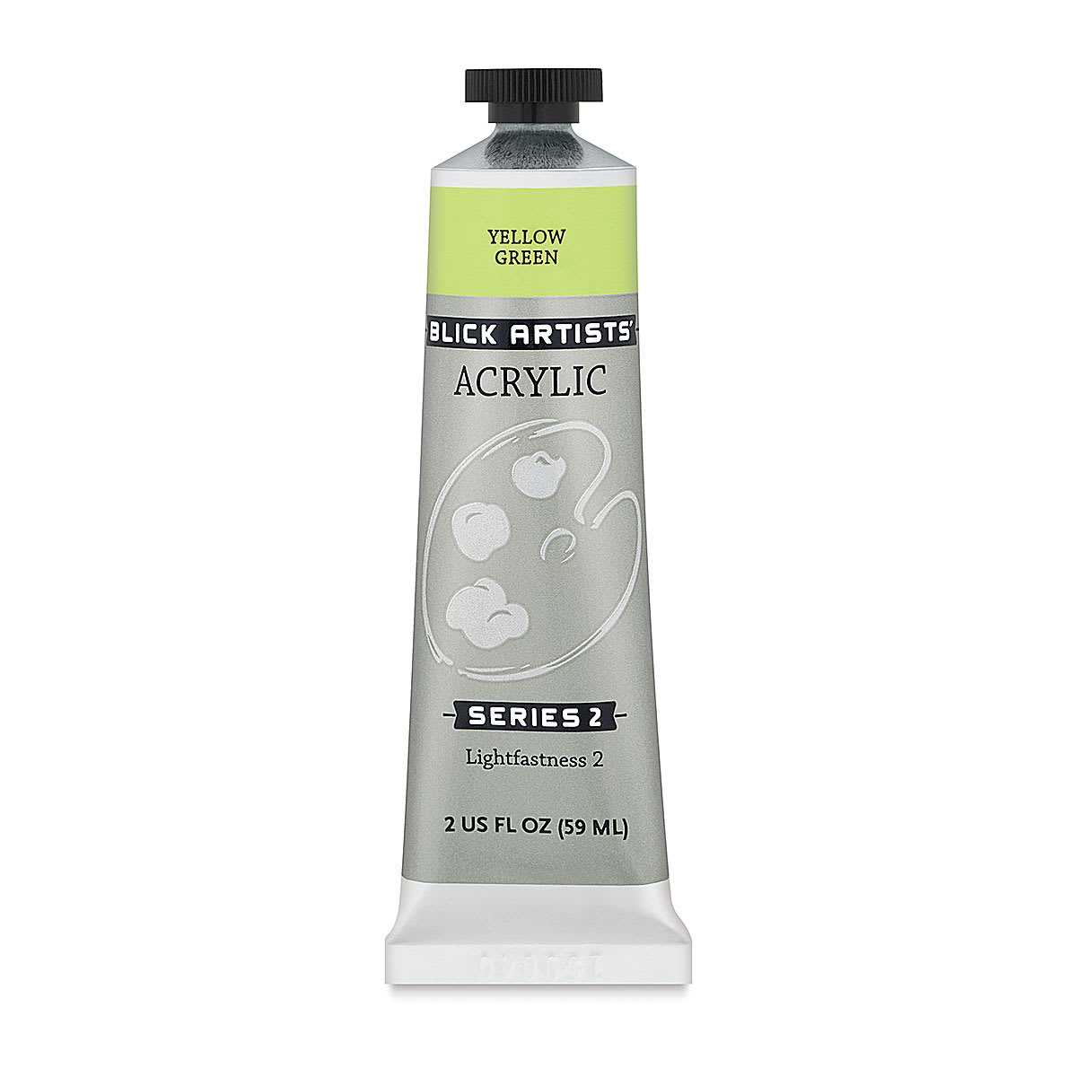 Blick Artists' Acrylic - Yellow Green, 2 oz tube