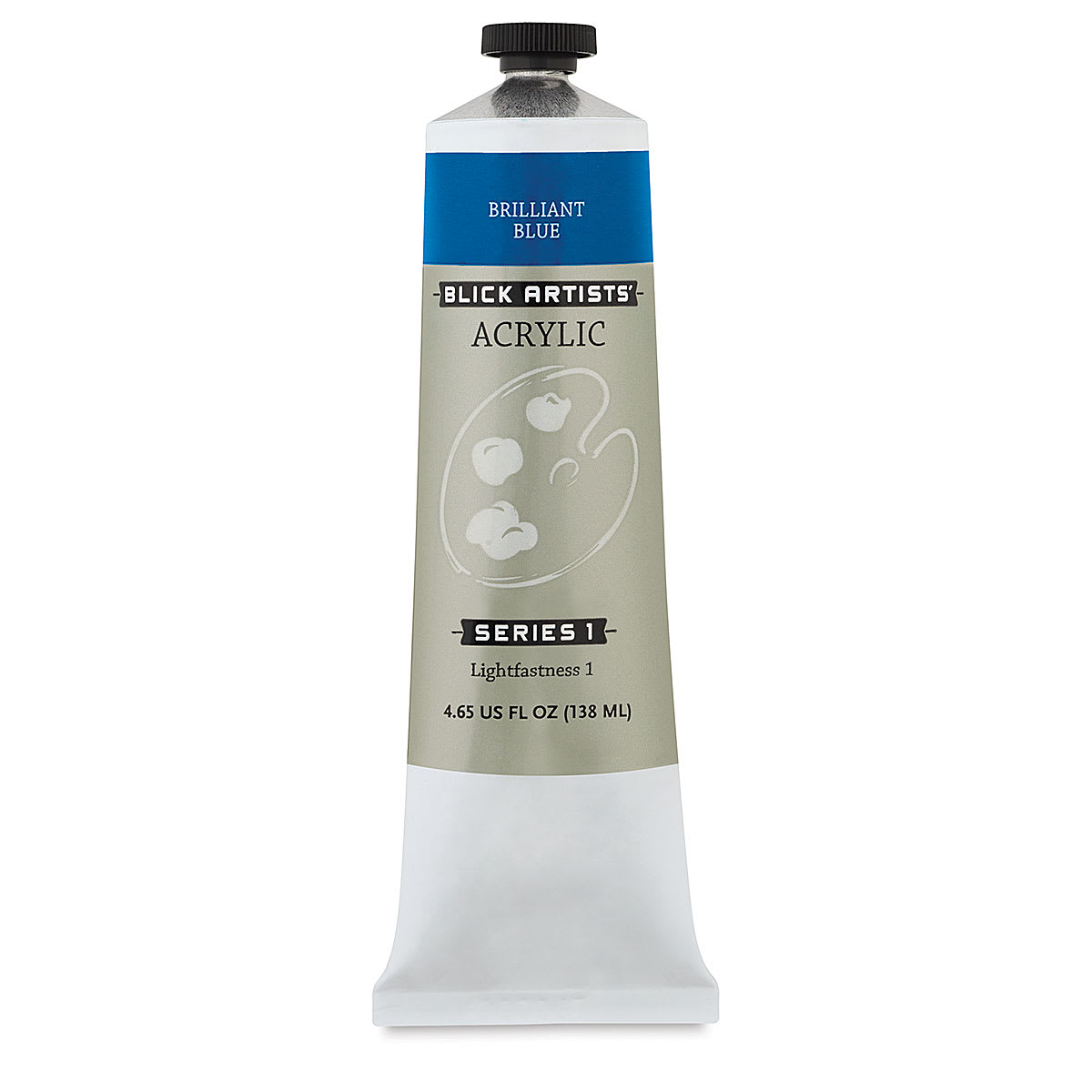 Blick Artists' Acrylic - Brilliant Blue, 4.65 oz tube