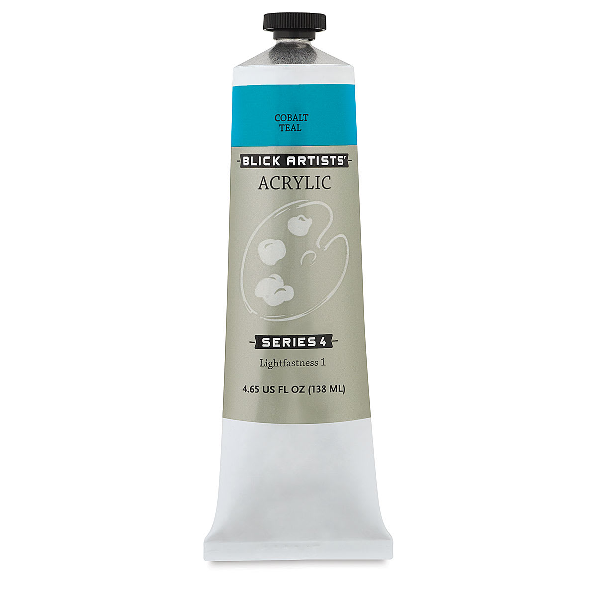Blick Artists' Acrylic - Cobalt Teal, 4.65 oz tube