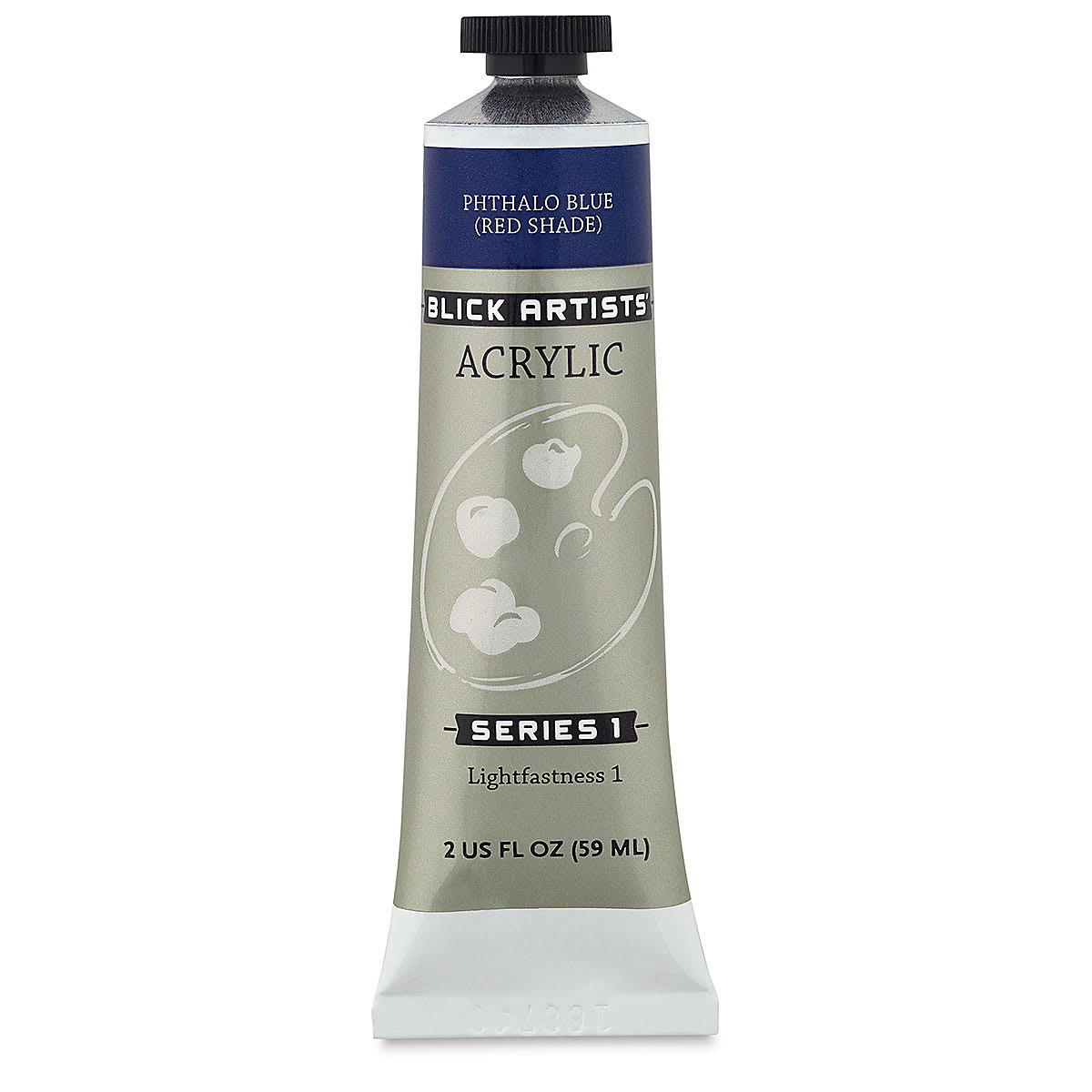 Blick Artists' Acrylic - Phthalo Blue (Red Shade), 2 oz tube