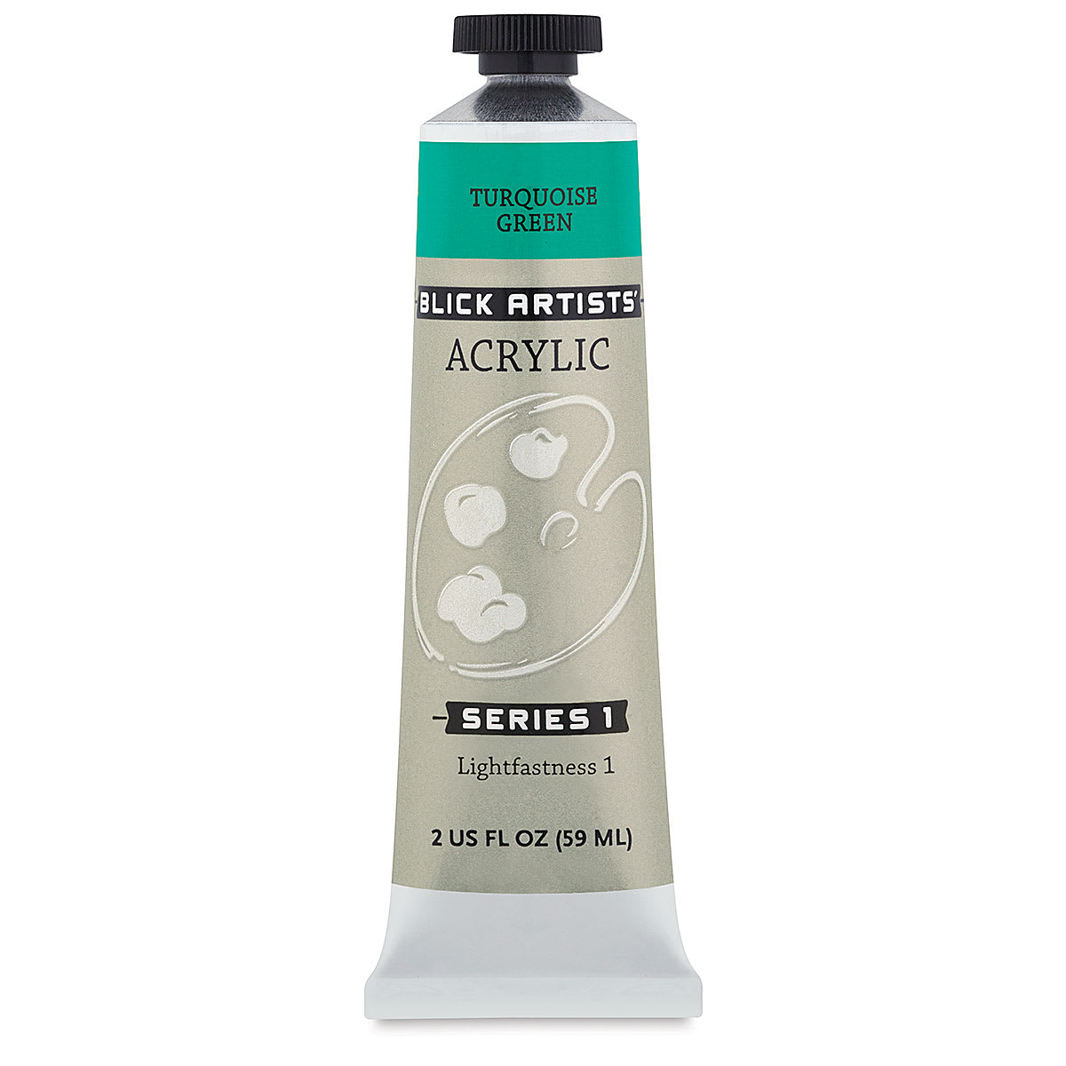 Blick Artists' Acrylic - Turquoise Green, 2 oz  tube