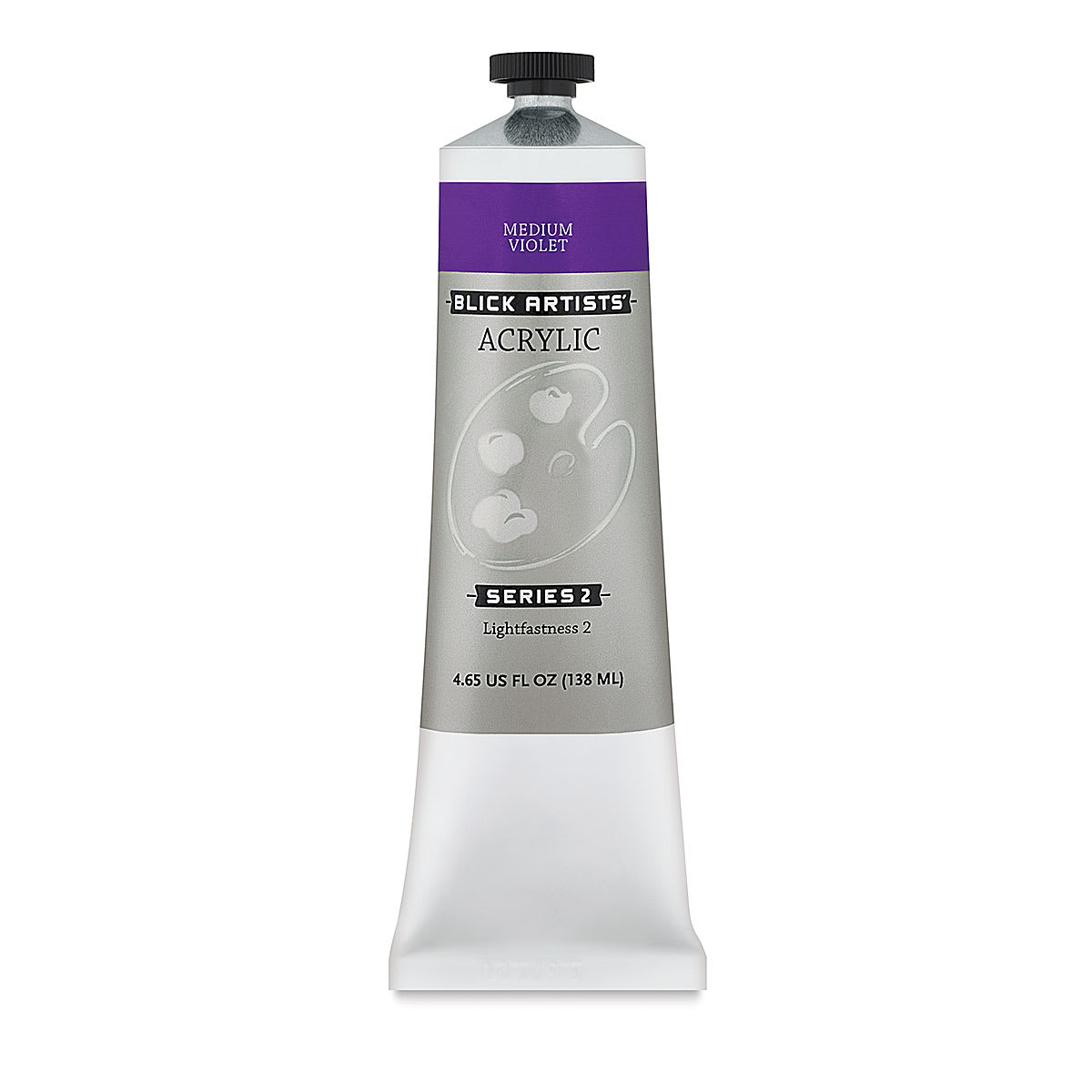 Blick Artists' Acrylic - Medium Violet, 4.65 oz tube