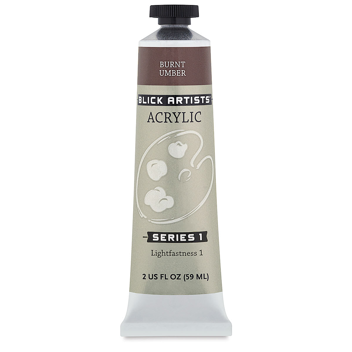Blick Artists' Acrylic - Burnt Umber, 2 oz tube