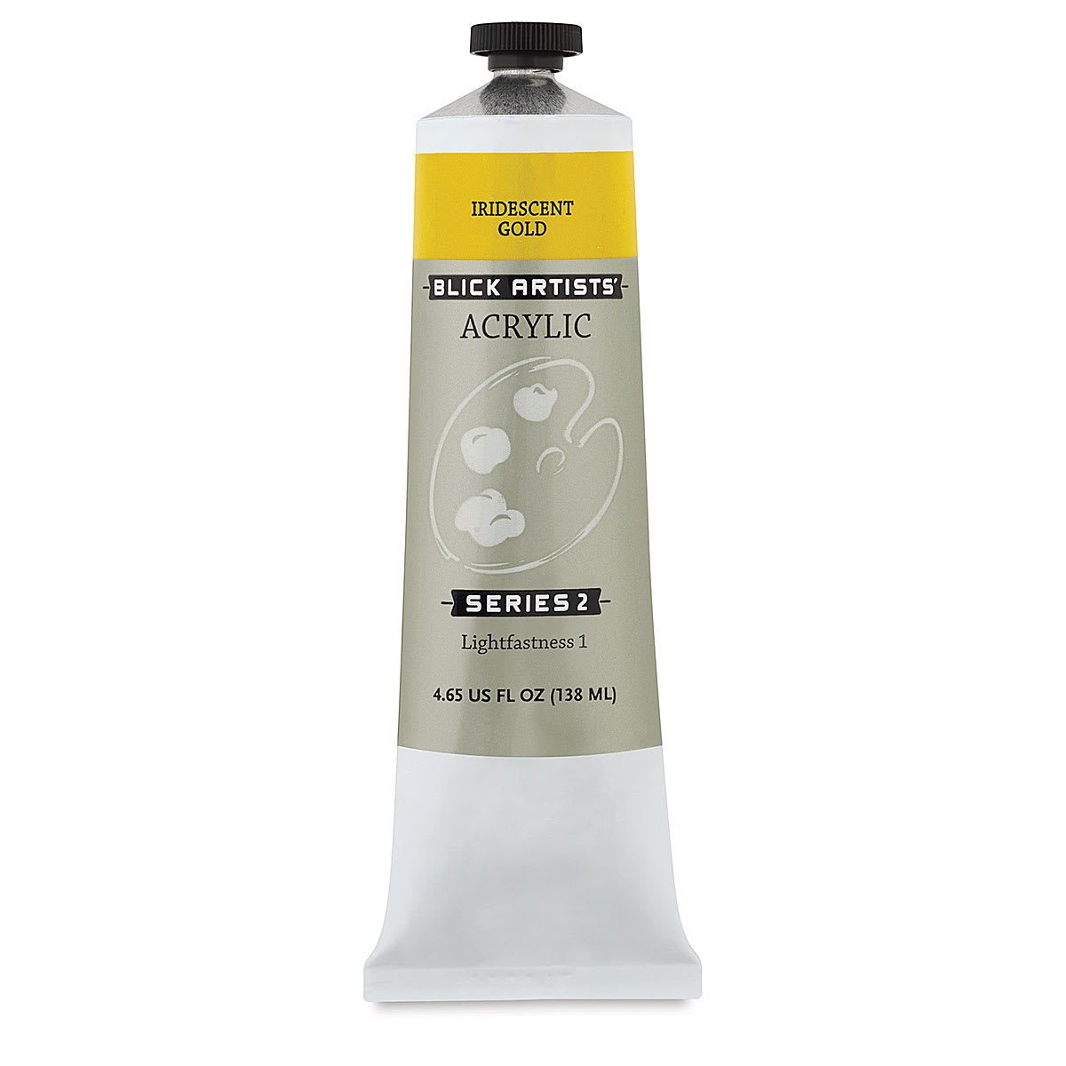 Blick Artists' Acrylic - Iridescent Gold, 4.65 oz tube