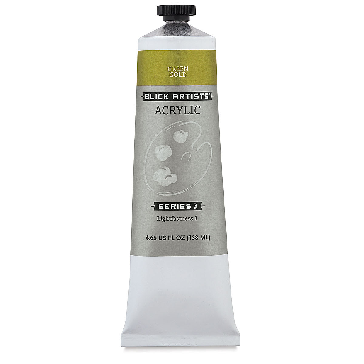 Blick Artists' Acrylic - Green Gold, 4.65 oz tube