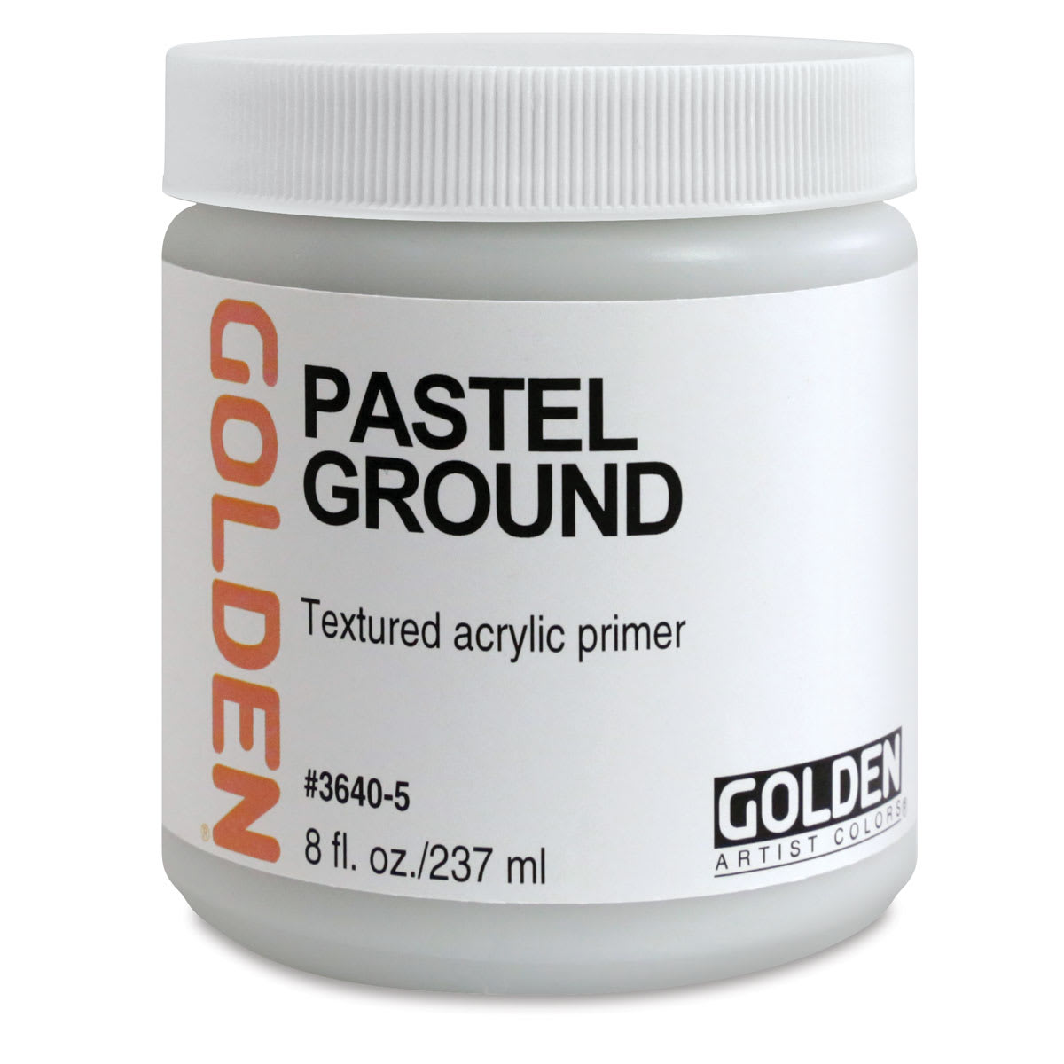 Golden Pastel Ground - Front of 8 oz jar shown Golden Pastel Ground - Front of 8 oz jar shown