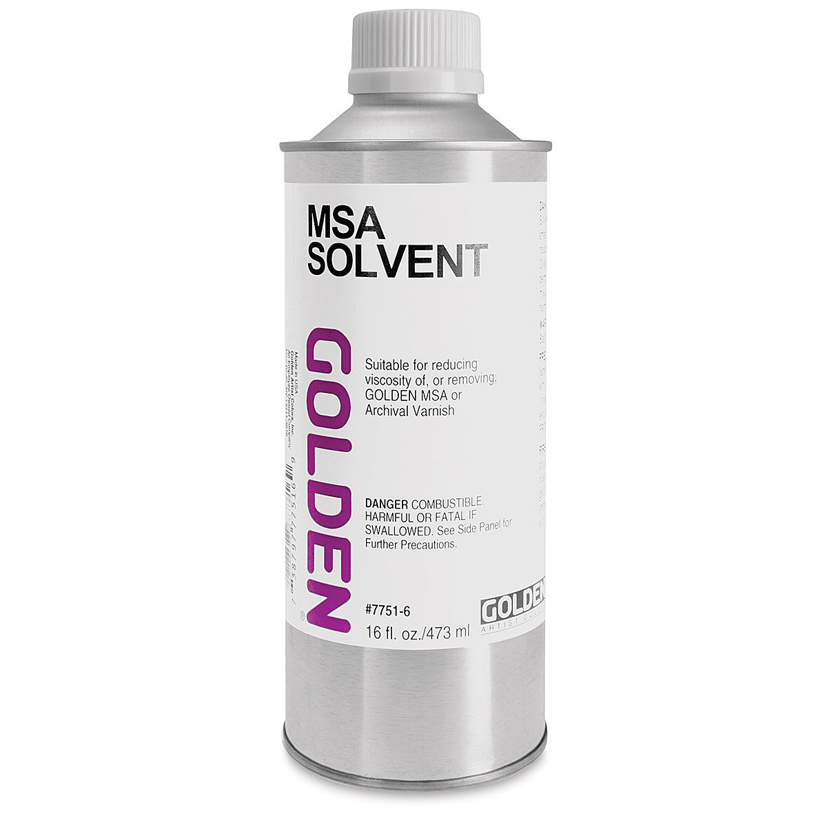 Golden MSA Solvent - 16 oz can Golden MSA Solvent - 16 oz can