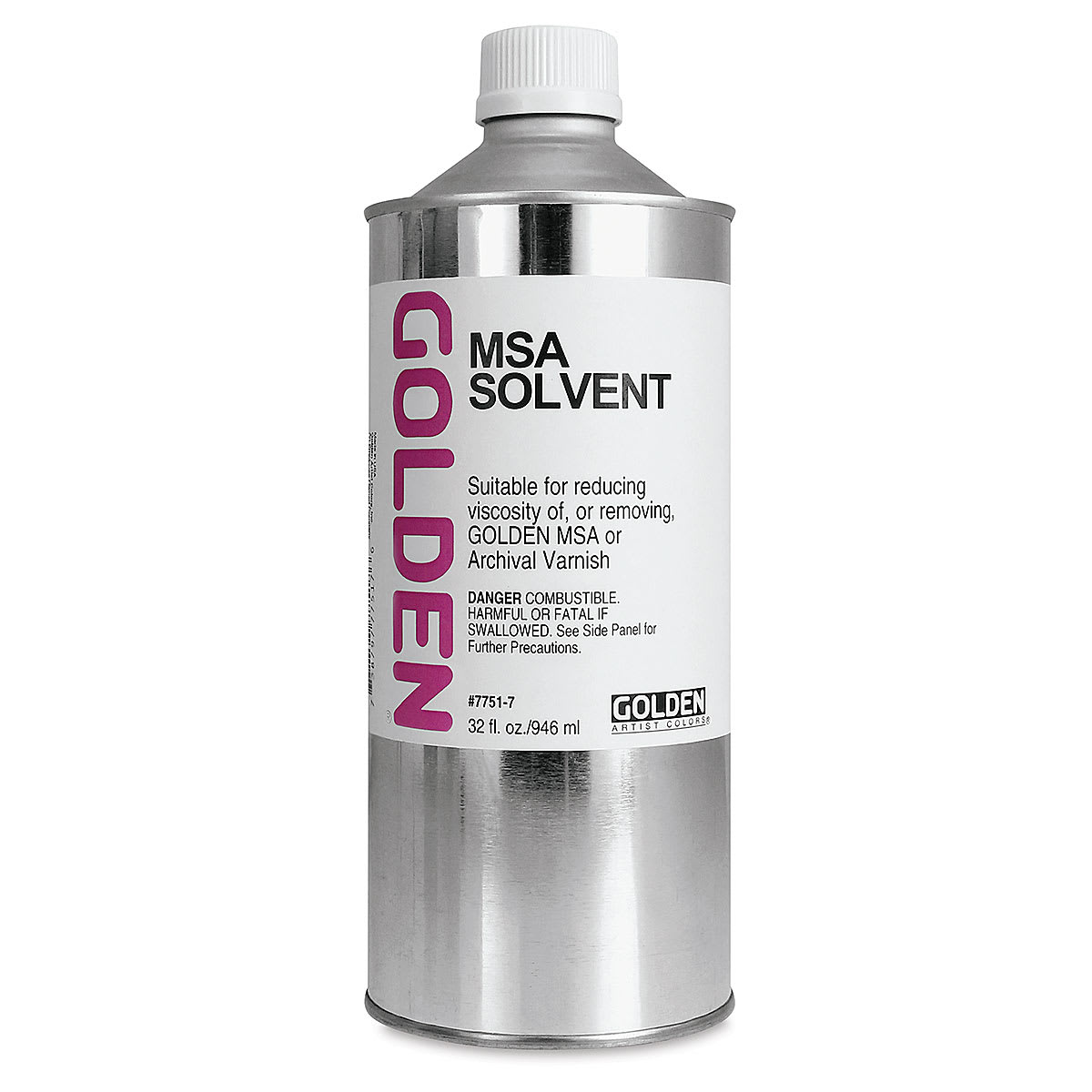 Golden MSA Solvent - 32 oz can Golden MSA Solvent - 32 oz can
