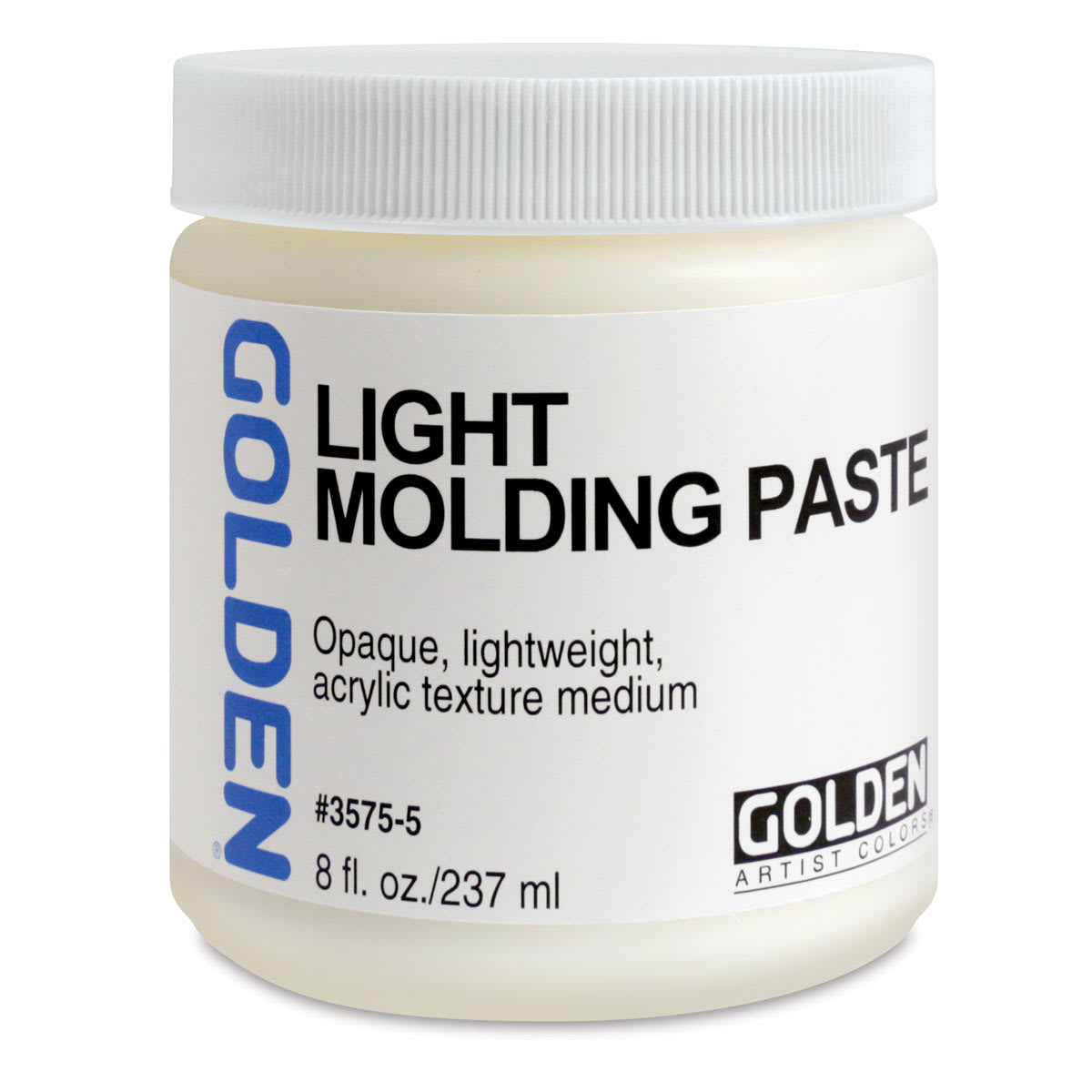 Golden Light Molding Paste Medium - 8 oz jar Golden Light Molding Paste Medium - 8 oz jar