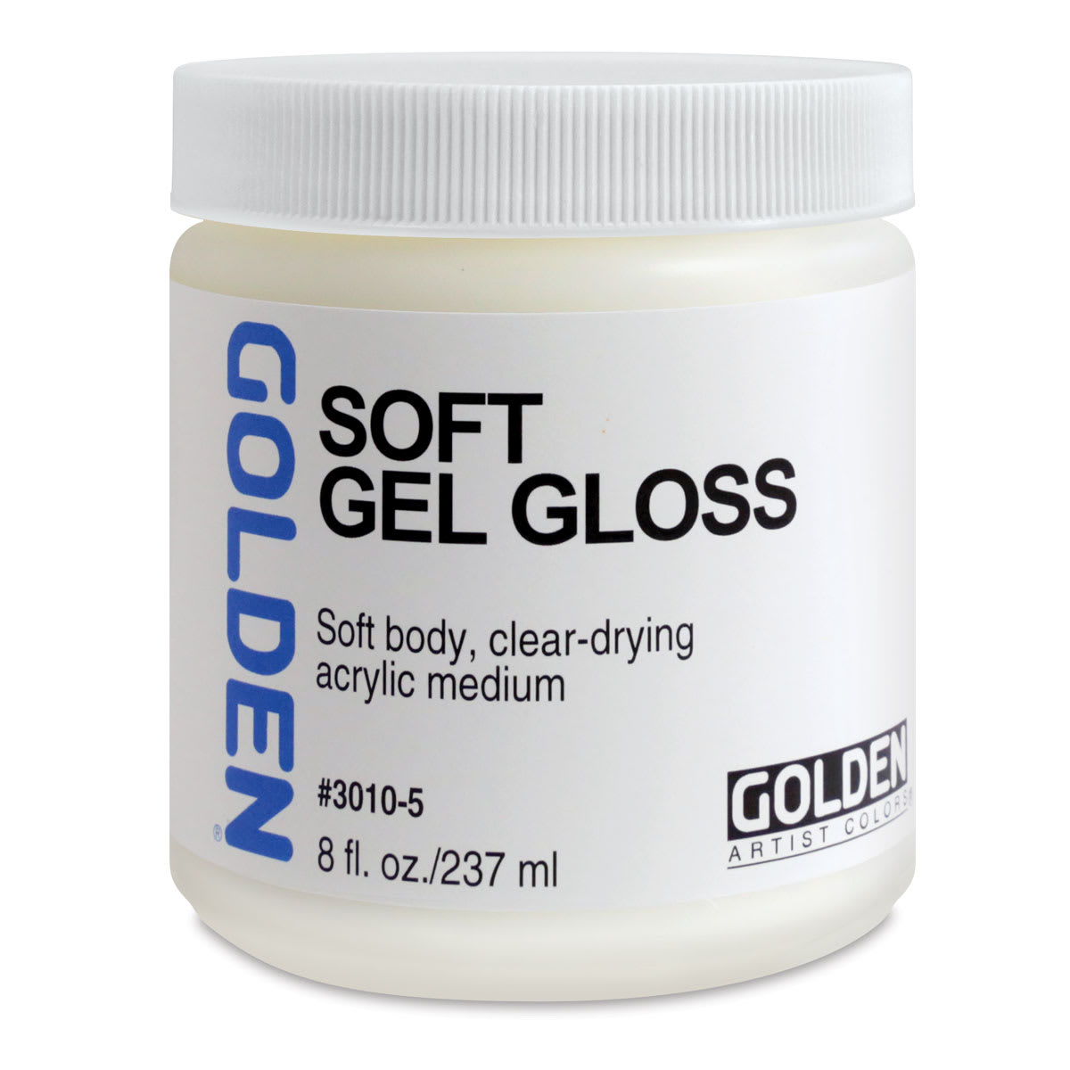 Golden Acrylic Medium, Gloss-Soft Gel, 8 oz jar Golden Acrylic Medium, Gloss-Soft Gel, 8 oz jar