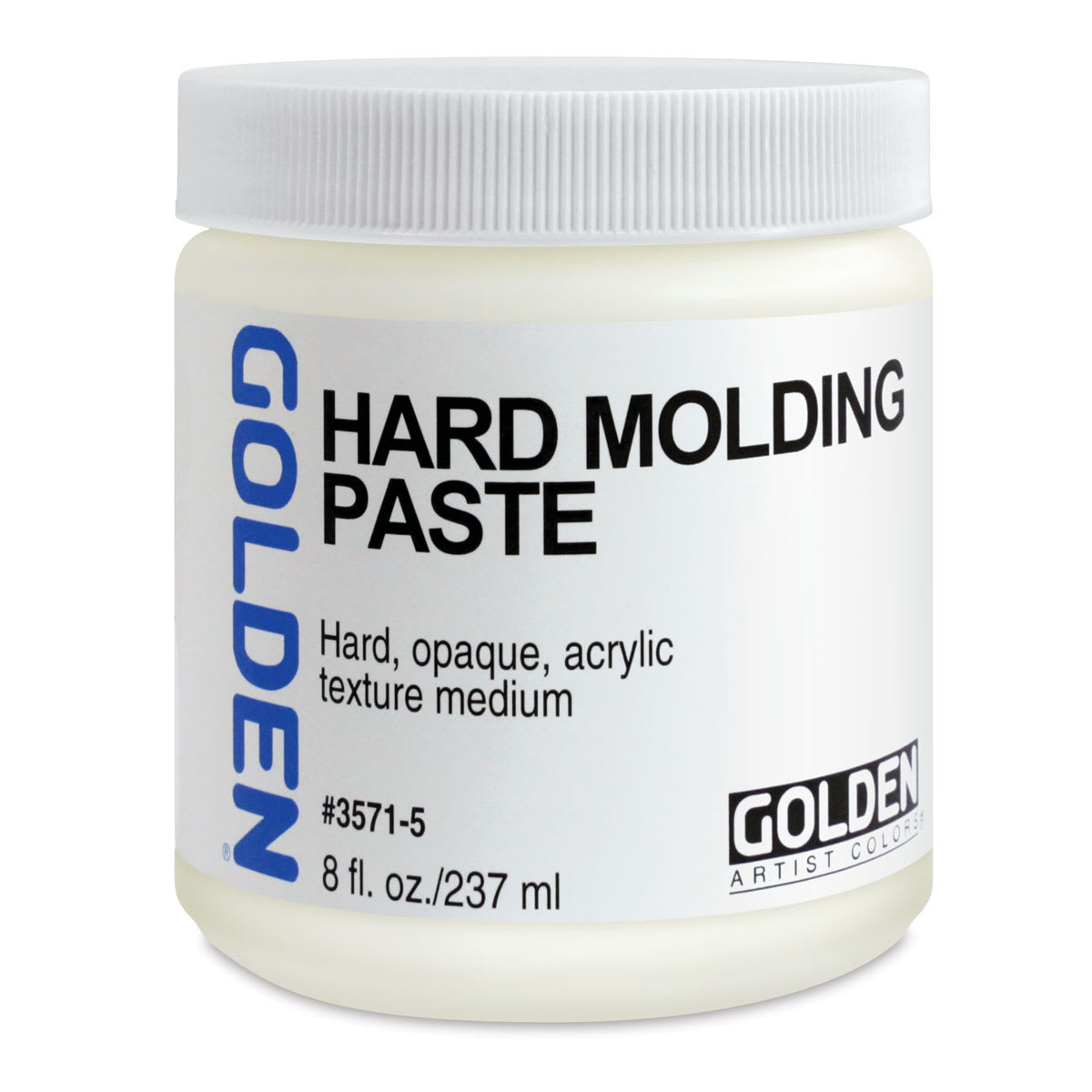 Golden Hard Molding Paste Medium - 8 oz jar Golden Hard Molding Paste Medium - 8 oz jar