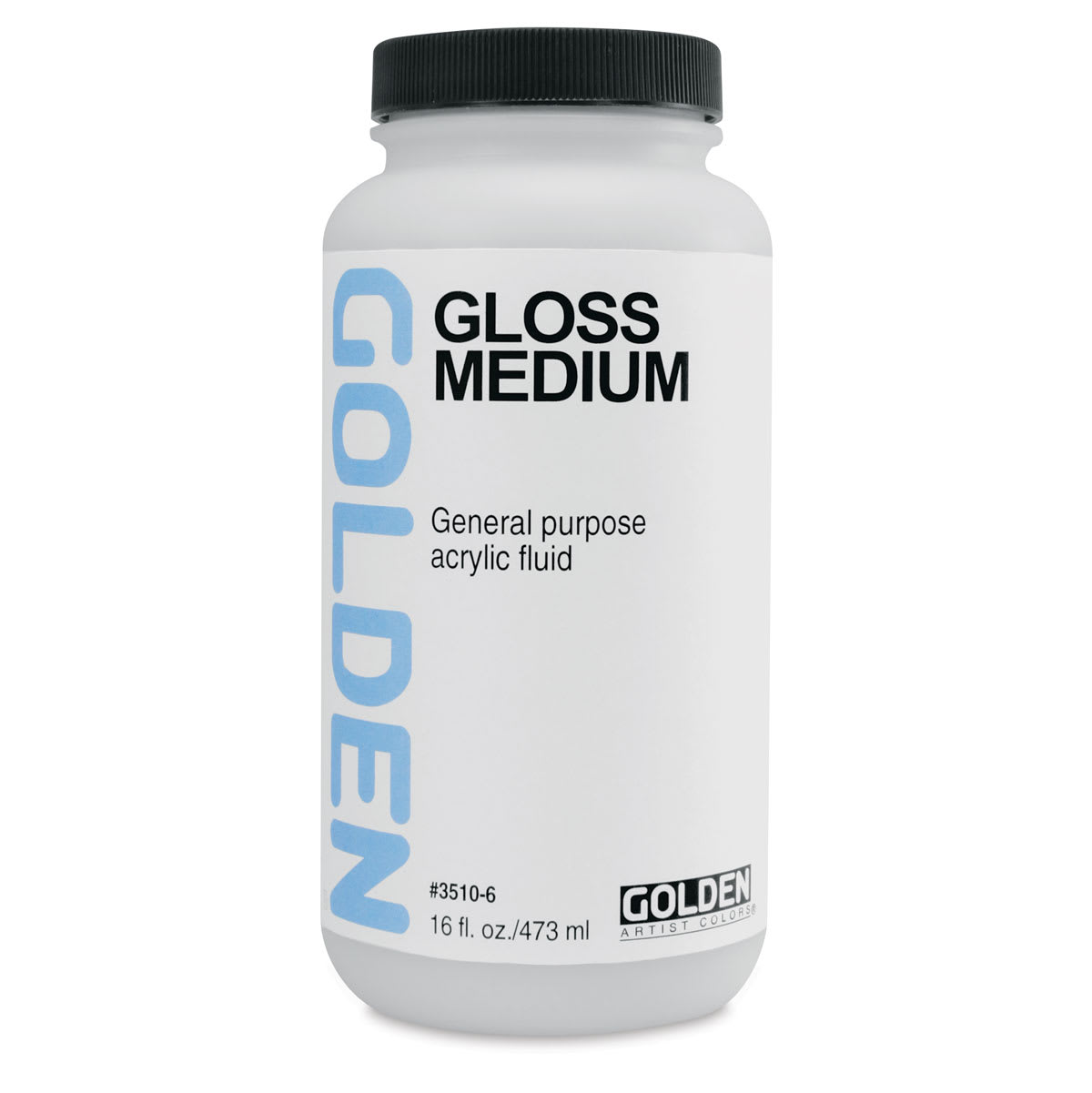 Golden Polymer Medium - Gloss, 16 oz bottle Golden Polymer Medium - Gloss, 16 oz bottle