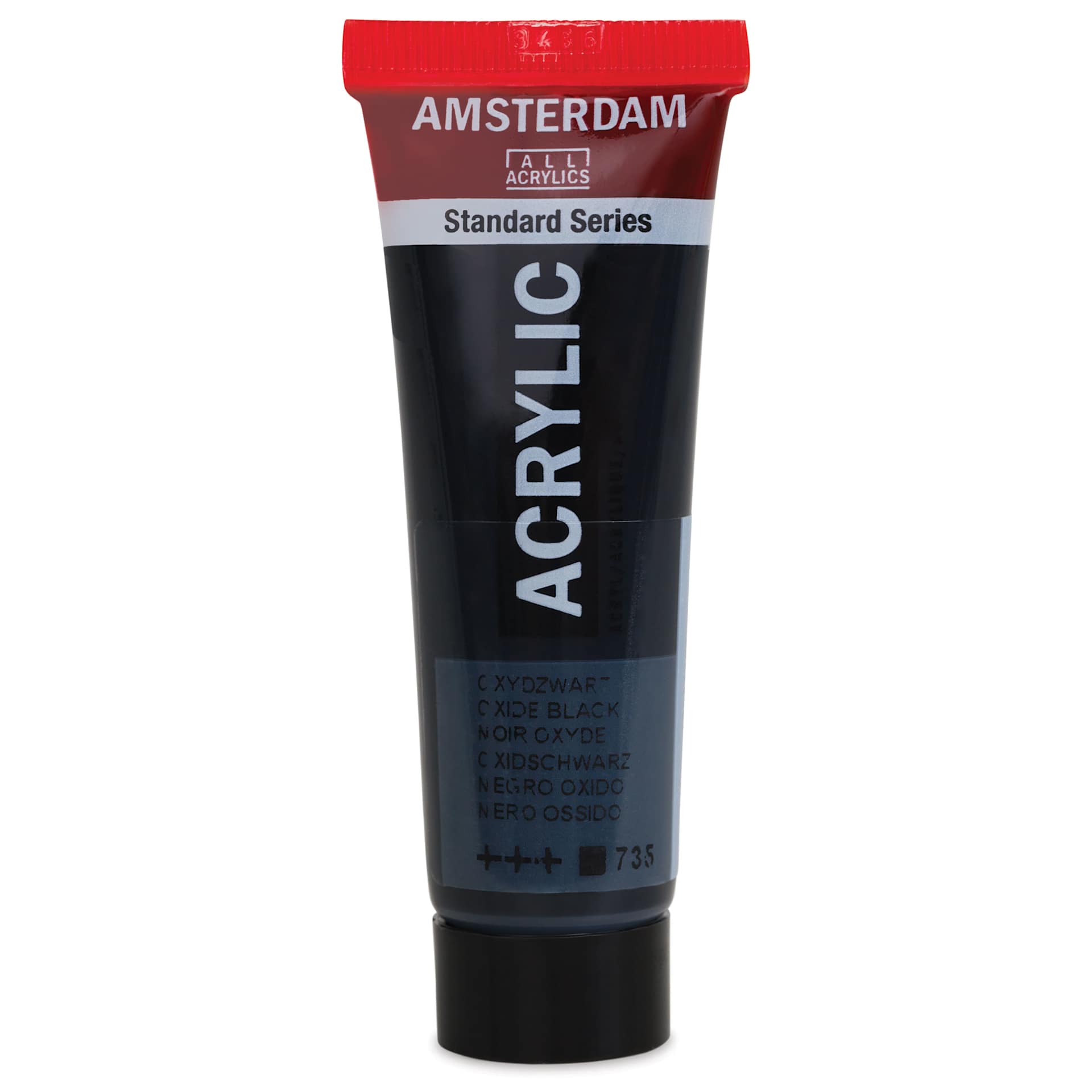 Amsterdam Standard Series Acrylic - Oxide Black, 20 ml Tube