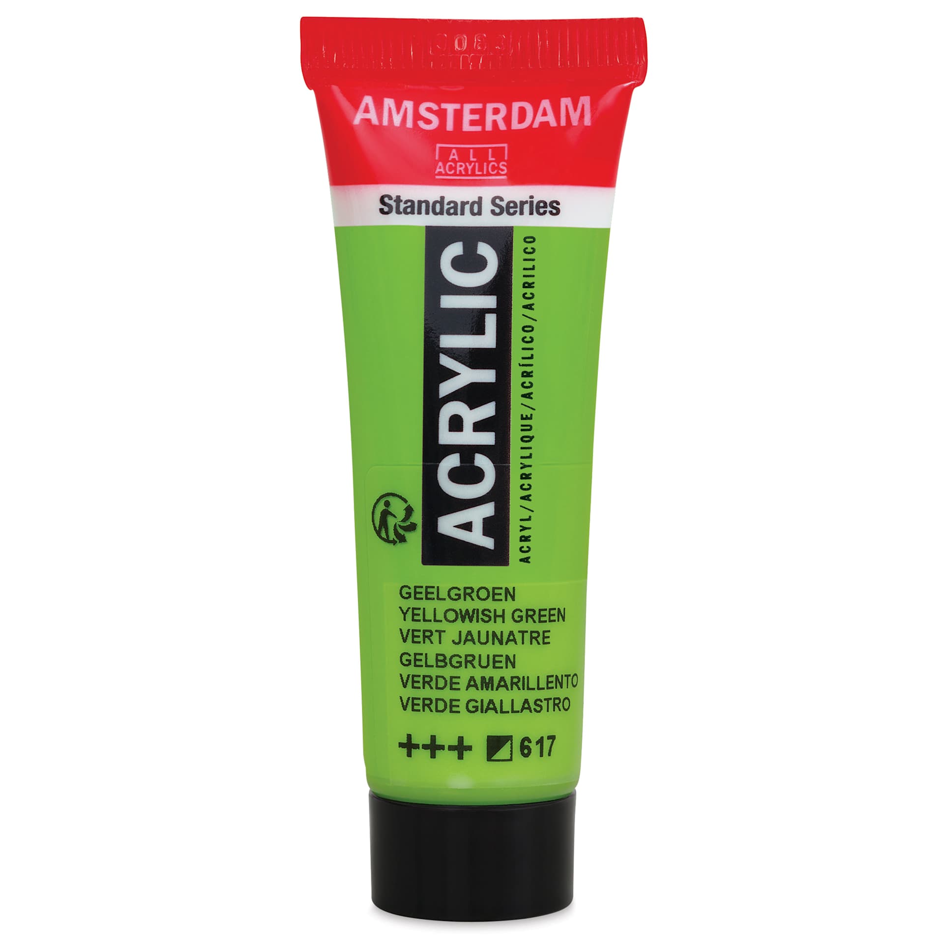 Amsterdam Standard Series Acrylic - Yellowish Green, 20 ml Tube
