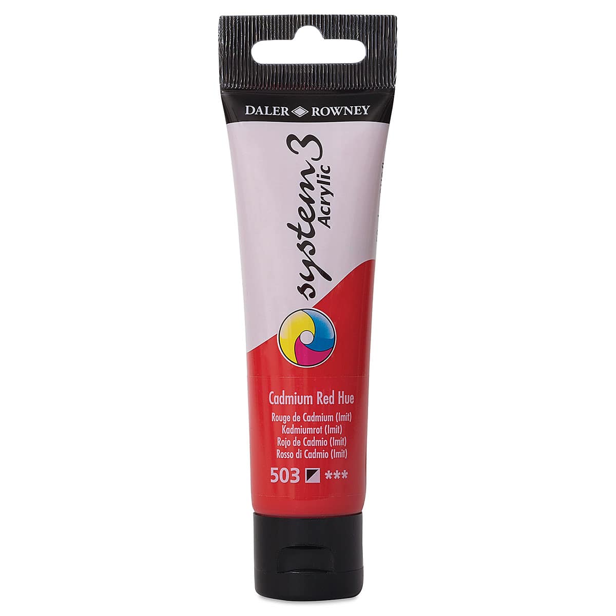 Daler-Rowney System3 Acrylic - Cadmium Red Hue, 59 ml Daler-Rowney System3 Acrylic - Cadmium Red Hue, 59 ml