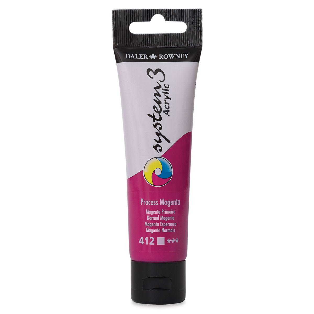Daler-Rowney System3 Acrylic - Process Magenta, 59 ml Daler-Rowney System3 Acrylic - Process Magenta, 59 ml