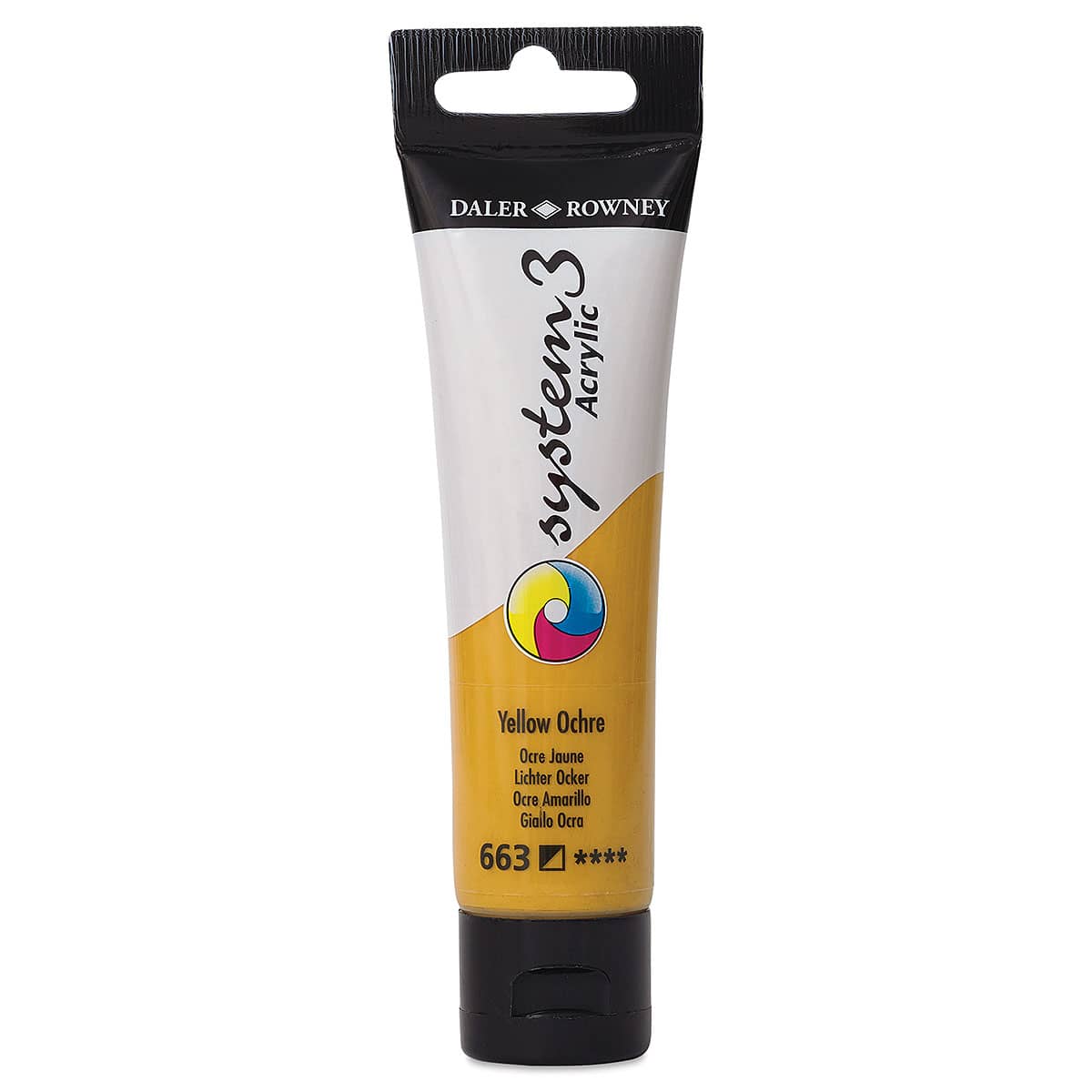 Daler-Rowney System3 Acrylic - Yellow Ochre, 59 ml Daler-Rowney System3 Acrylic - Yellow Ochre, 59 ml
