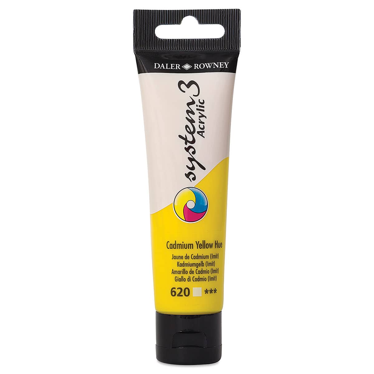 Daler-Rowney System3 Acrylic - Cadmium Yellow Hue, 59 ml
