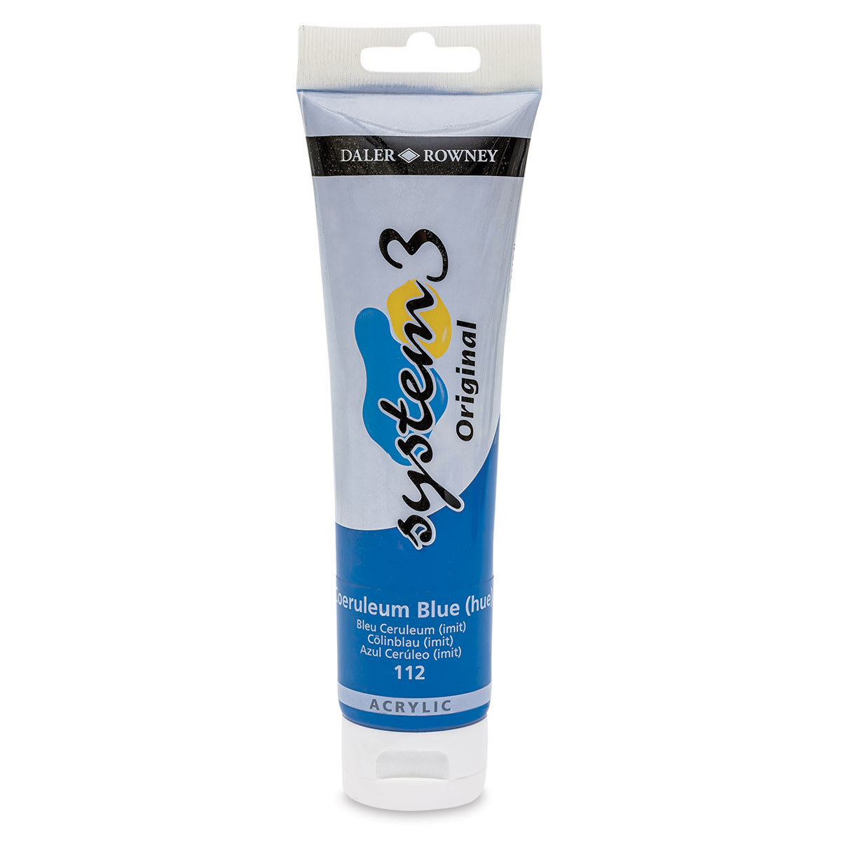 Daler-Rowney System3 Acrylic - Coreuleum Hue, 150 ml tube