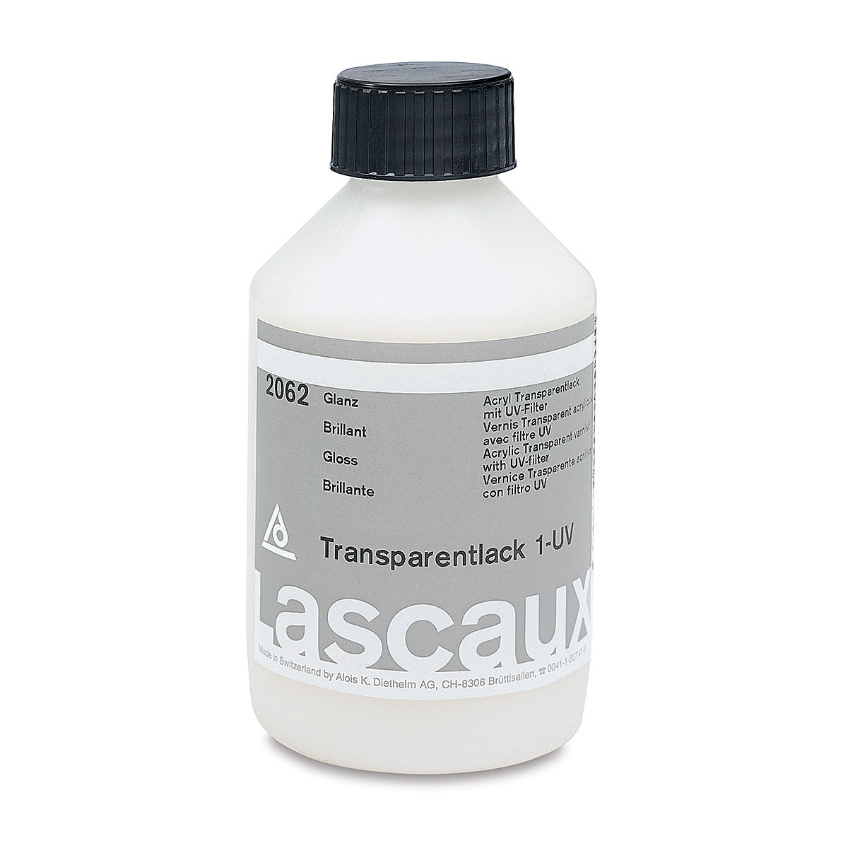 Lascaux UV Varnish - Gloss, 250 ml bottle Lascaux UV Varnish - Gloss, 250 ml bottle