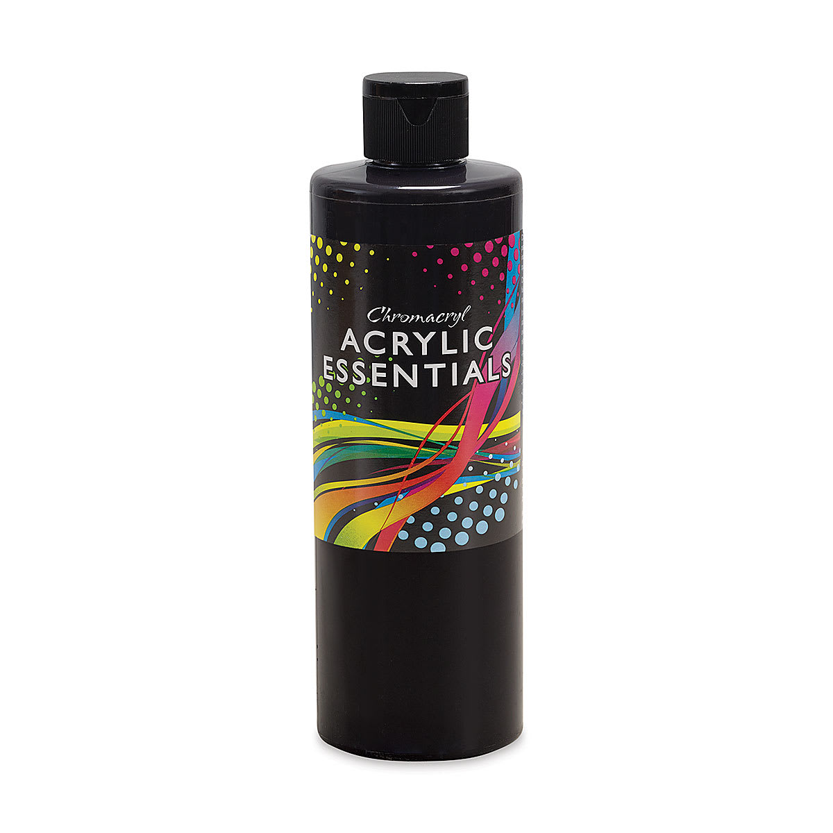 Chromacryl Acrylic Essentials - Black, 500 ml