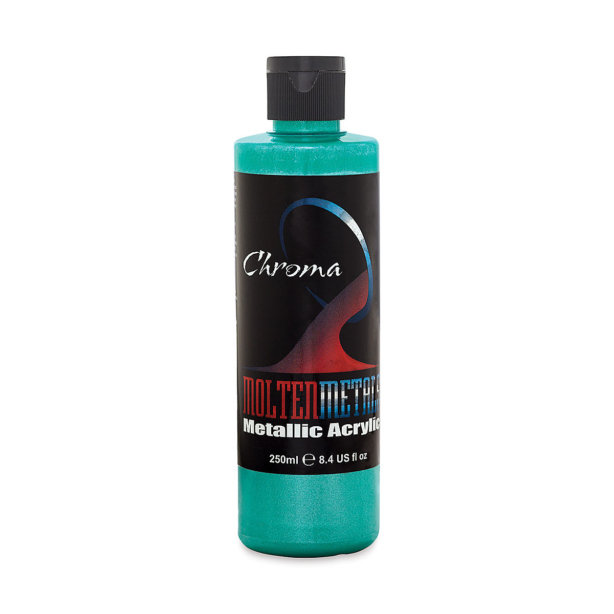 Chroma Molten Metals Acrylic - Emerald Green, 8.4 oz