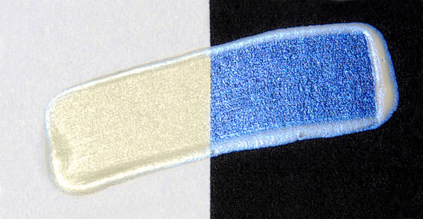 Tri-Art Liquid Artist Acyrlic Paint - Interference Blue swatch