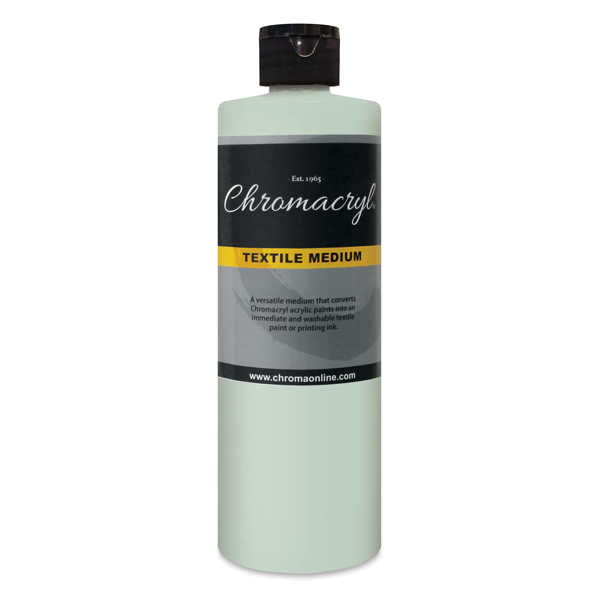 Chromacryl Textile Medium, 16 oz bottle