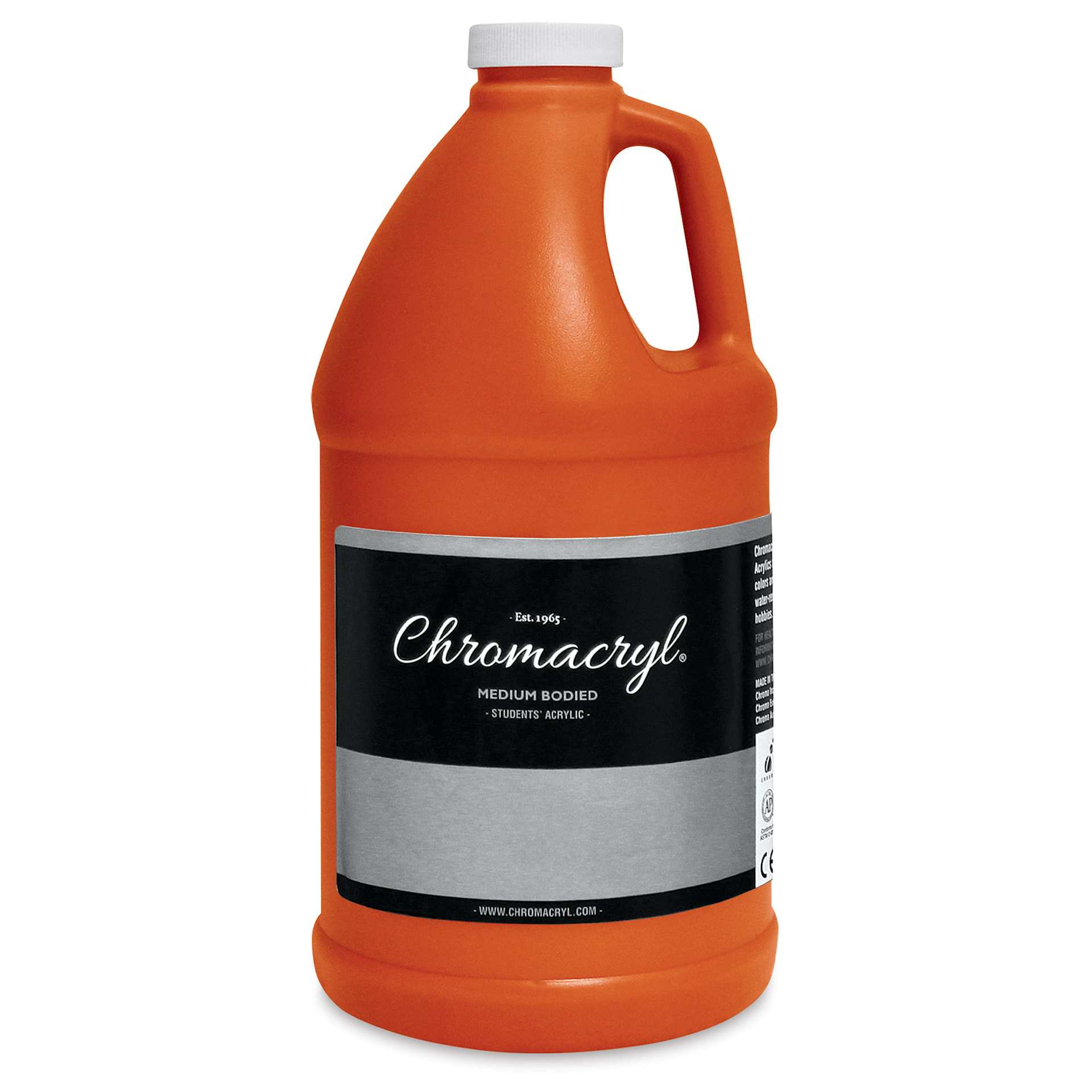 Chromacryl Students' Acrylics - Vermilion, 64 oz bottle Chromacryl Students' Acrylics - Vermilion, 64 oz bottle