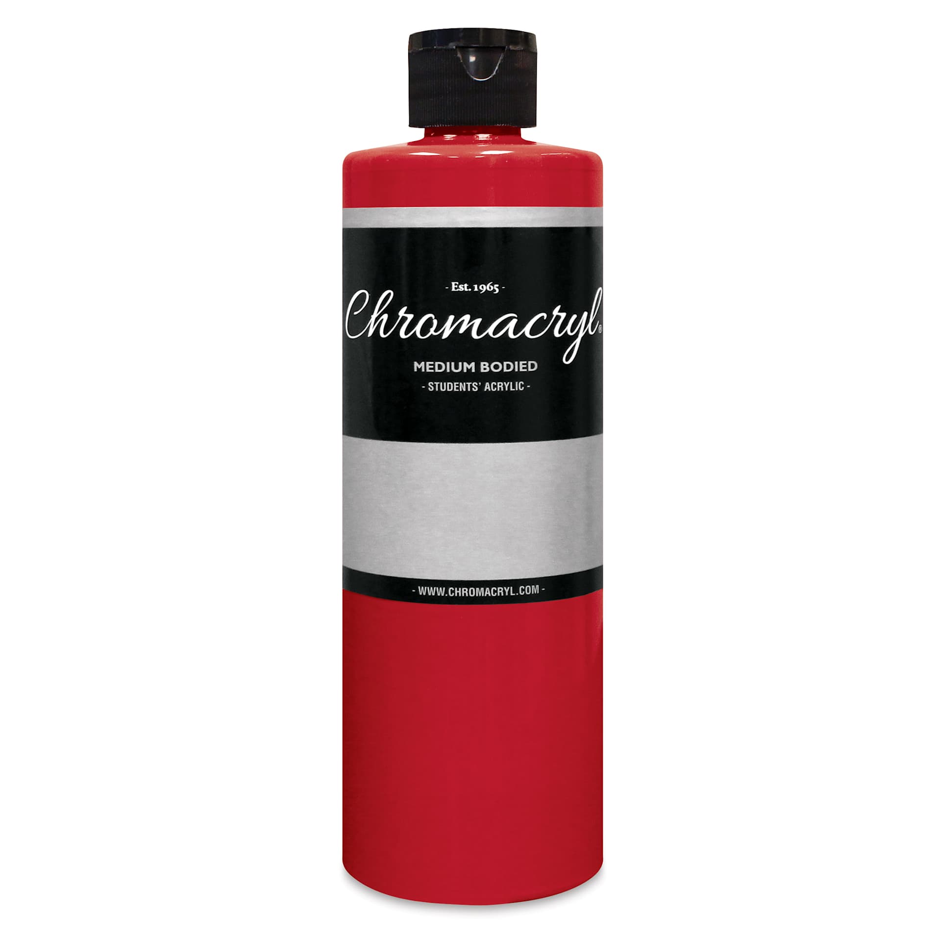 Chromacryl Students' Acrylics - Warm Red, 16 oz bottle