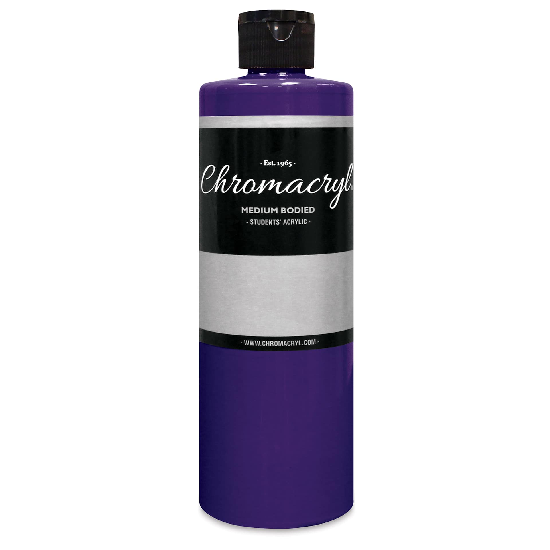 Chromacryl Students' Acrylics - Violet, 16 oz bottle Chromacryl Students' Acrylics - Violet, 16 oz bottle
