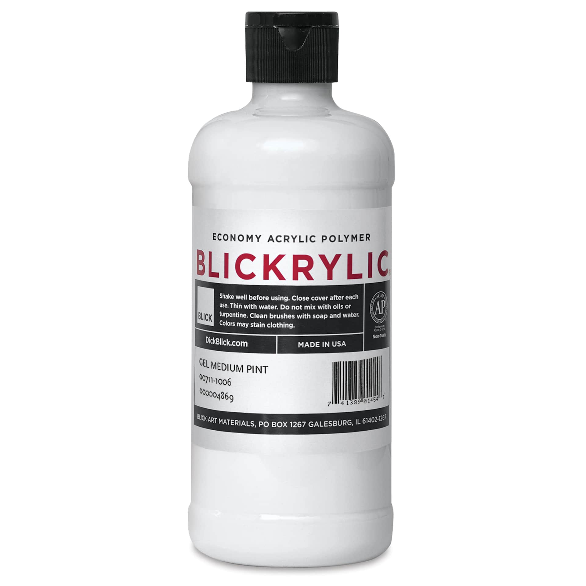 Blickrylic Gel Medium - Pint Blickrylic Gel Medium - Pint
