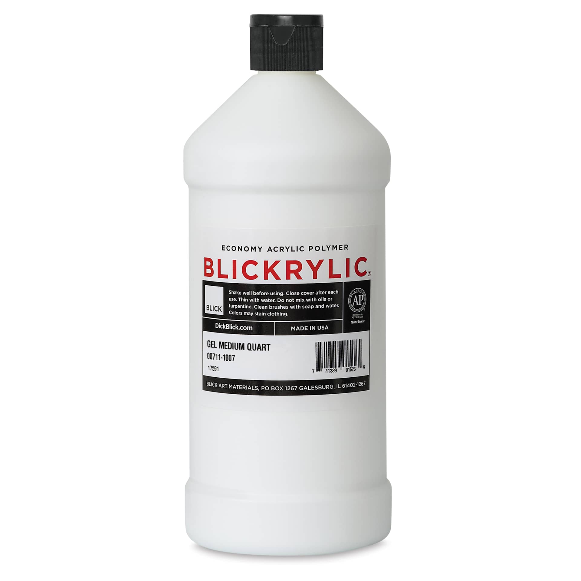 Blickrylic Gel Medium - Quart Blickrylic Gel Medium - Quart