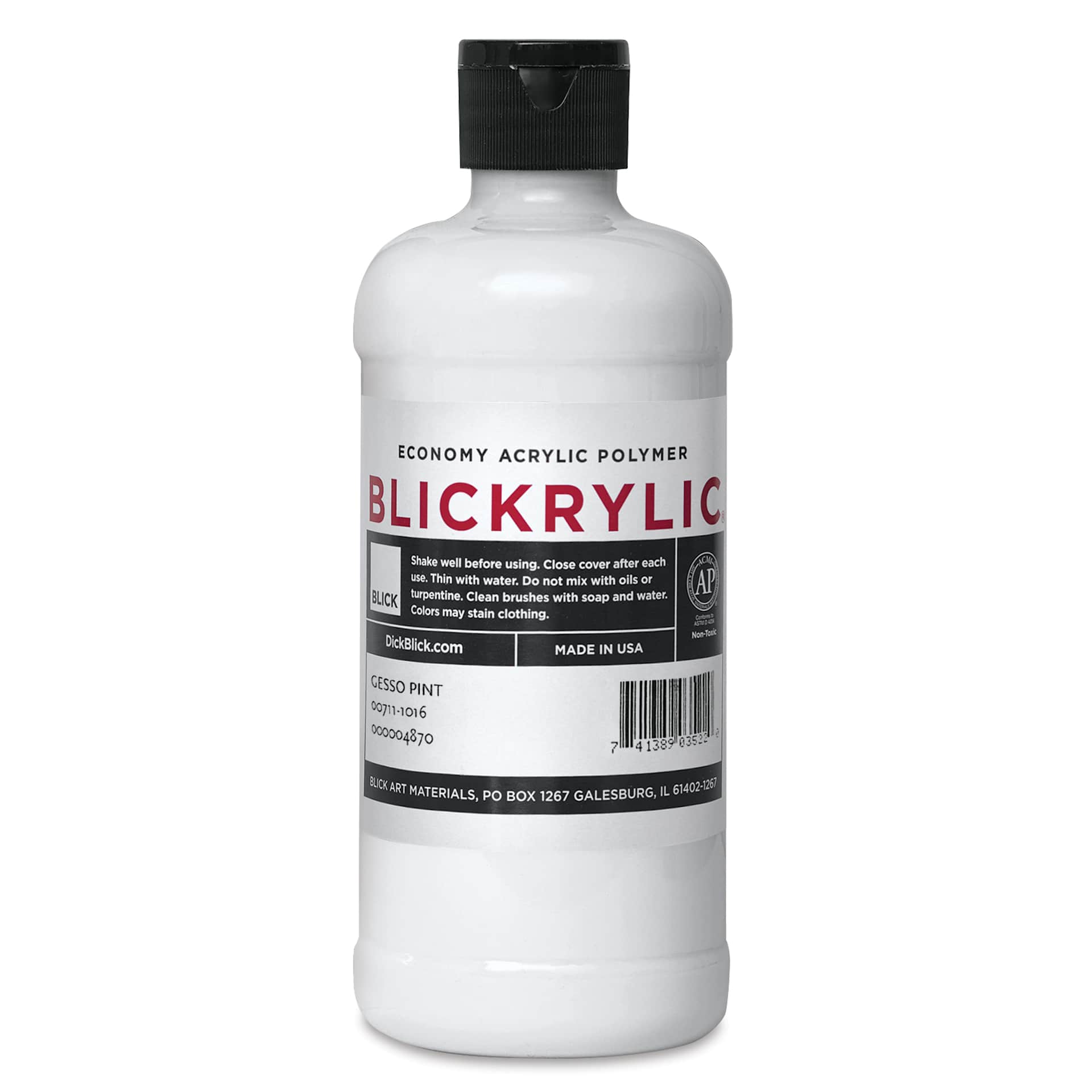 Blickrylic Gesso - Pint Blickrylic Gesso - Pint