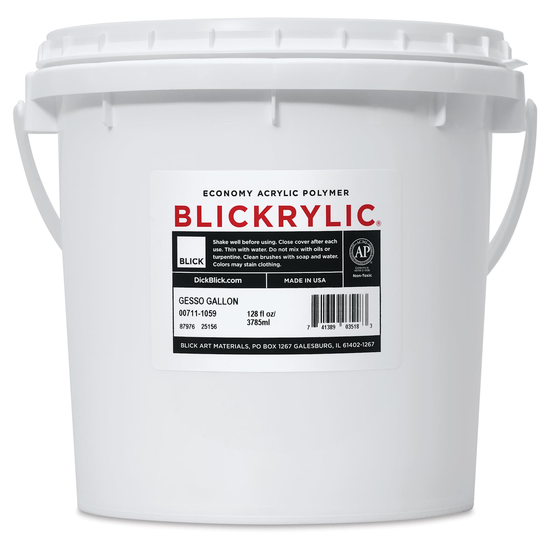 Blickrylic Gesso - Gallon Blickrylic Gesso - Gallon