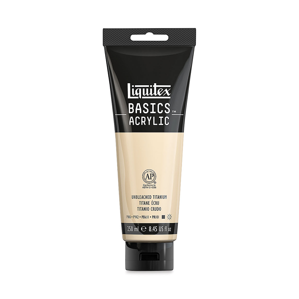 Liquitex Basics - Unbleached Titanium, 8.5 oz Squeeze Bottle