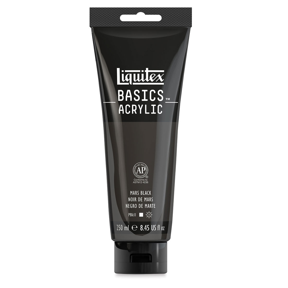 Liquitex Basics - Mars Black, 8.5 oz Tube