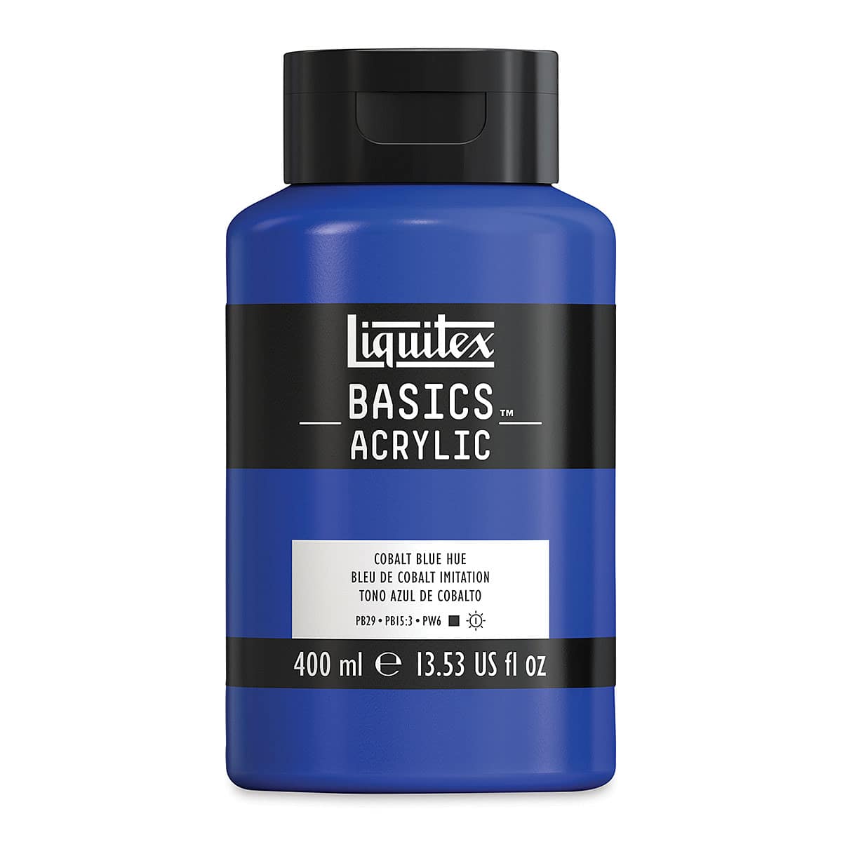 Liquitex Basics - Cobalt Blue Hue, 13.5 oz Squeeze Bottle