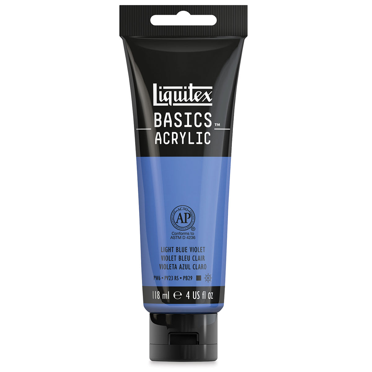 Liquitex Basics - Light Blue Violet, 4 oz tube