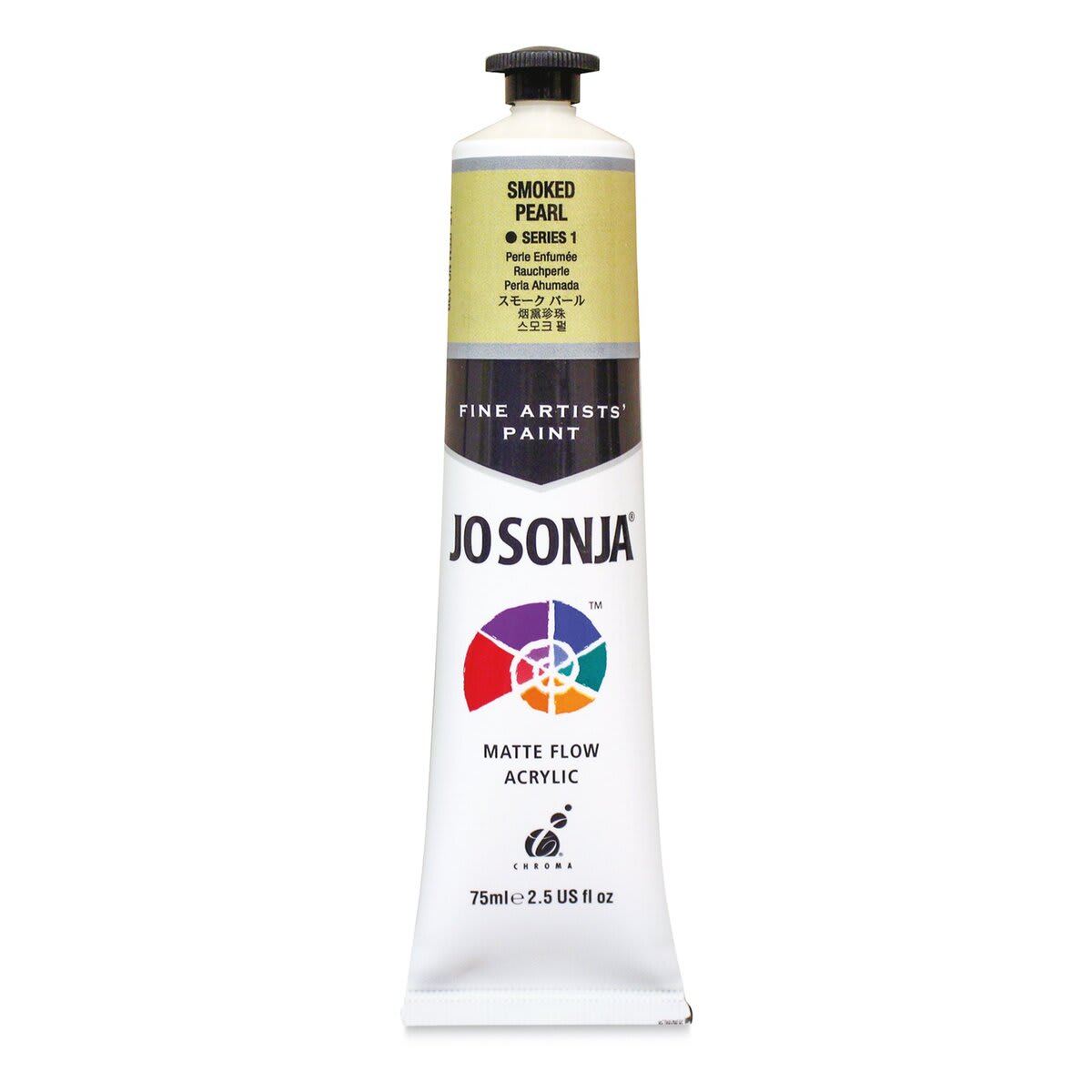 Jo Sonja's Artist Acrylic - Smoked Pearl, 2.5 oz tube