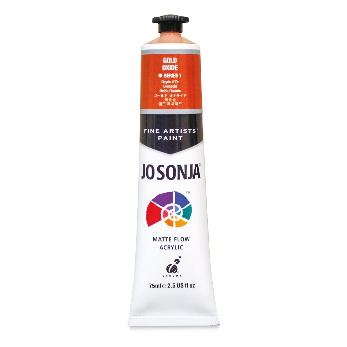 Jo Sonja's Artist Acrylic - Gold Oxide, 2.5 oz tube