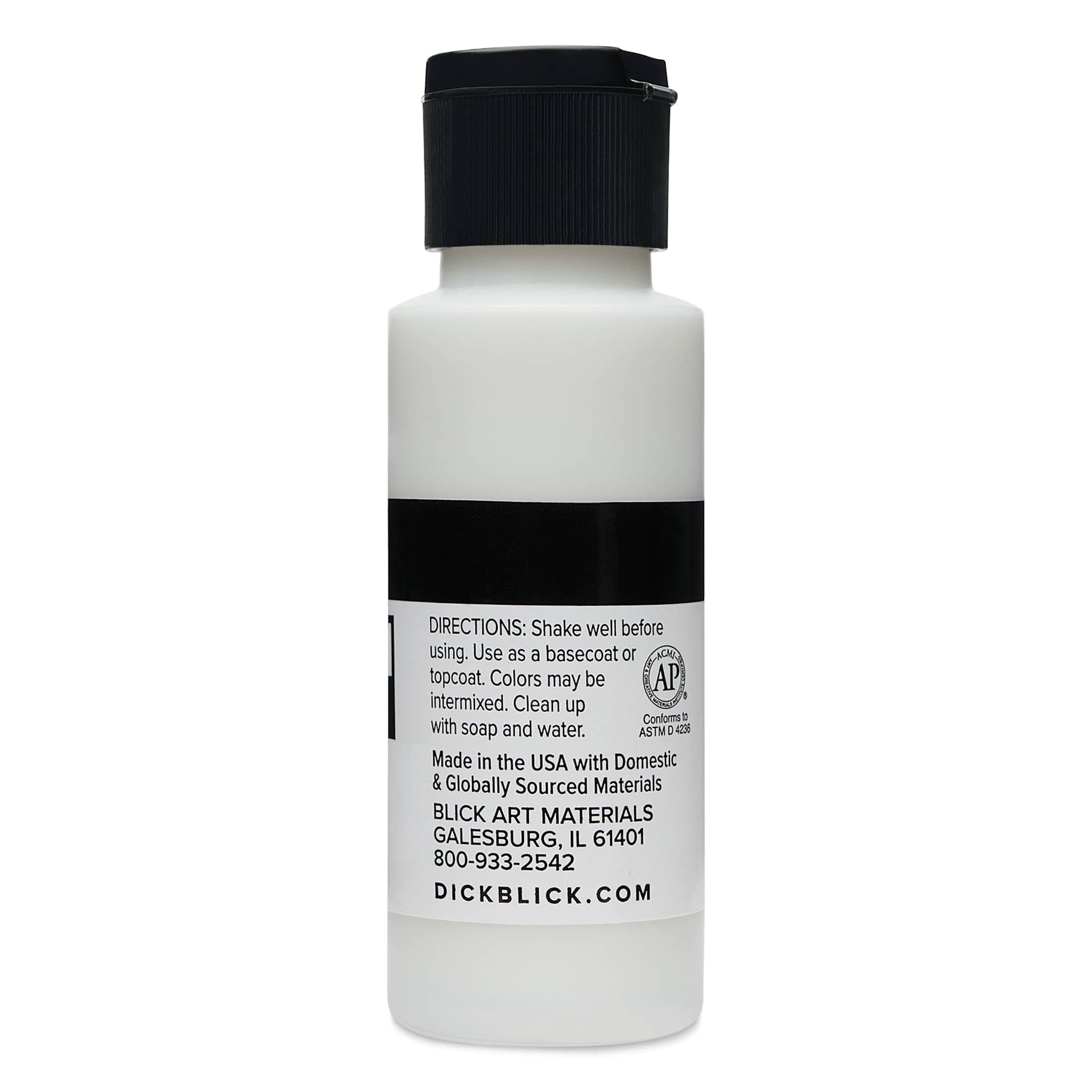 Blick Matte Acrylic - Pearl White, 2 oz bottle