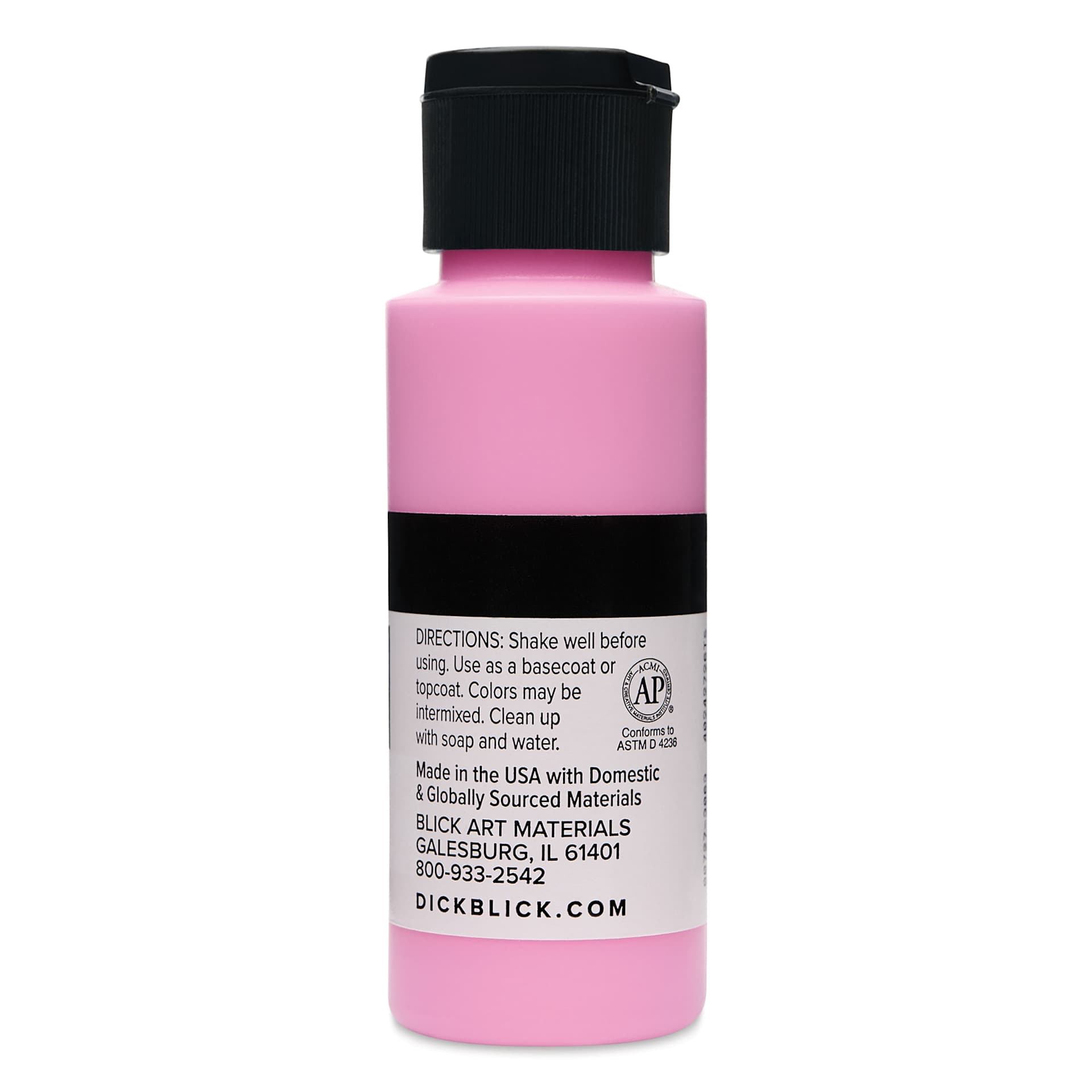 Blick Matte Acrylic - Pink Light, 2 oz bottle