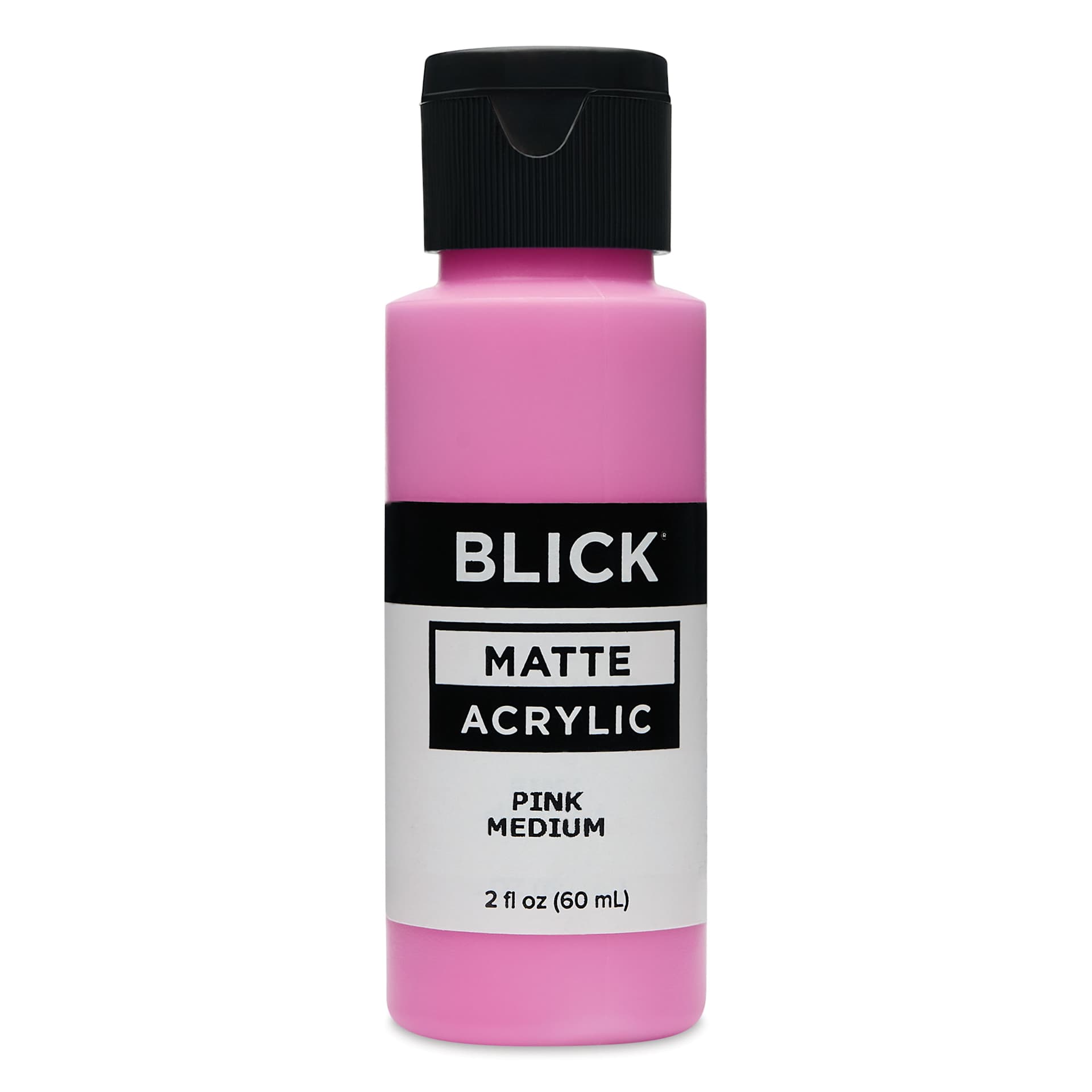 Blick Matte Acrylic - Pink Medium, 2 oz bottle