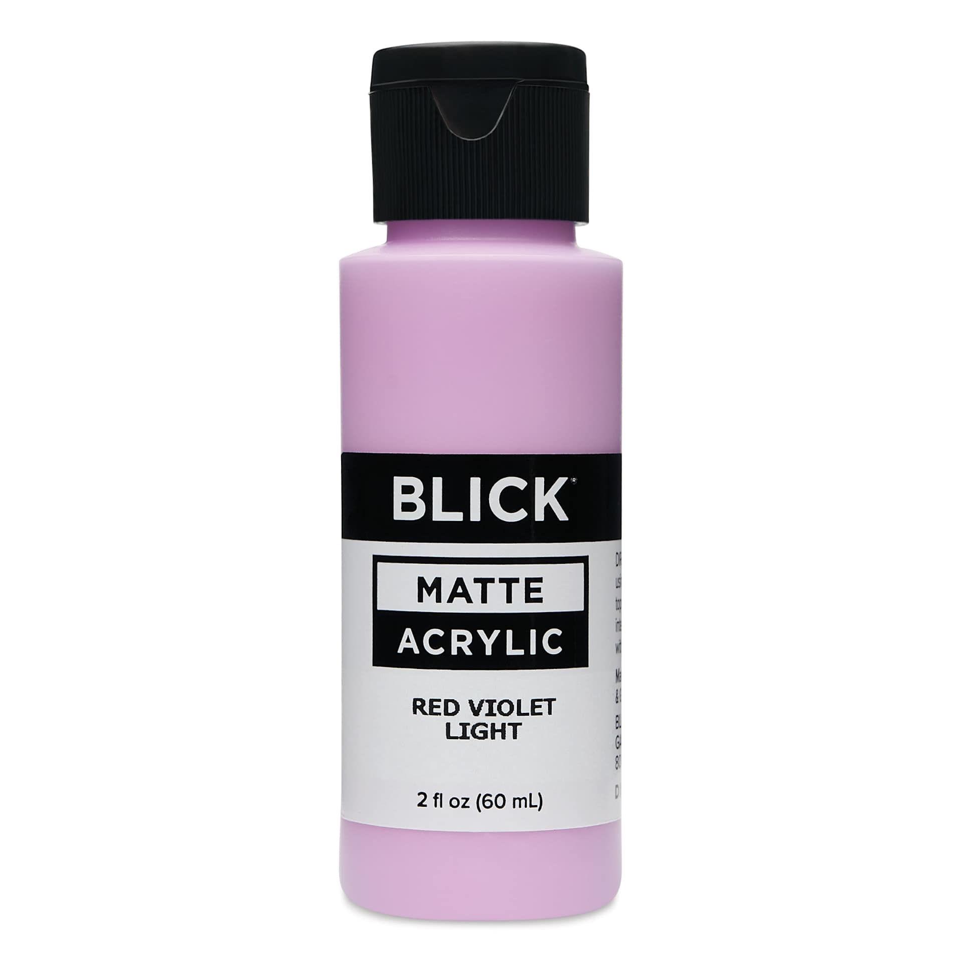 Blick Matte Acrylic - Red Violet Light, 2 oz bottle