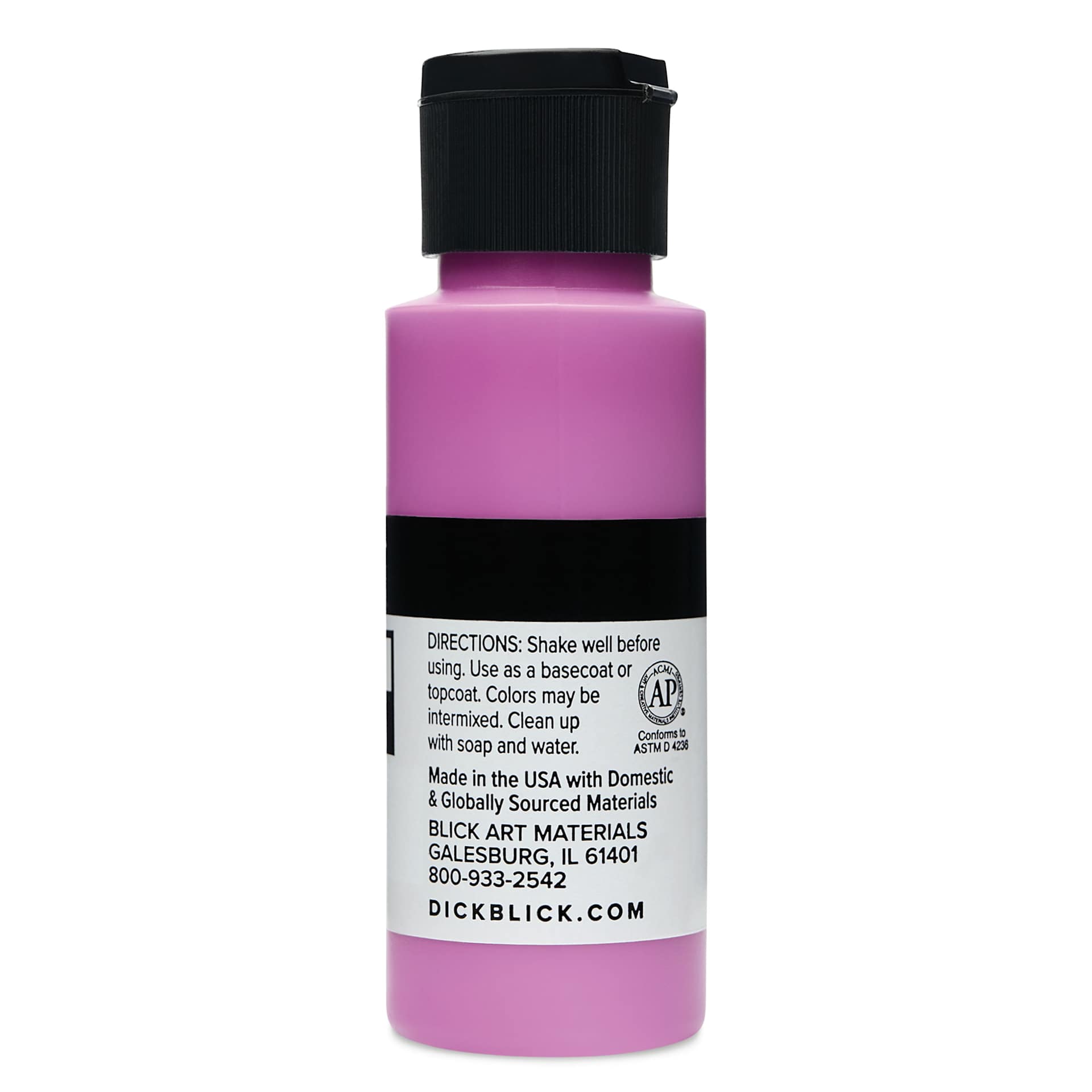 Blick Matte Acrylic - Red Violet Medium, 2 oz bottle